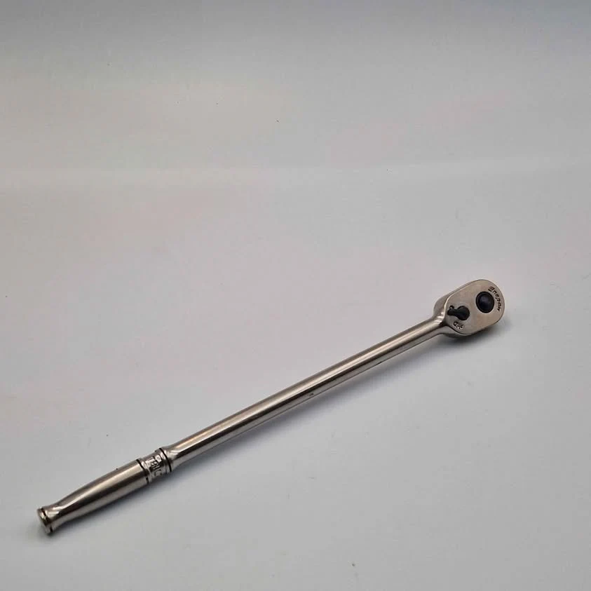 Snap-on Long TLL72 1/4" Drive Chrome Handle Ratchet