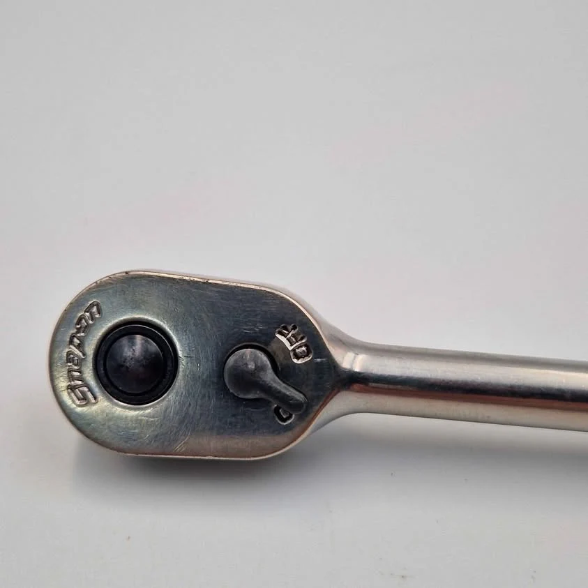 Snap-on Long TLL72 1/4" Drive Chrome Handle Ratchet - Image 2