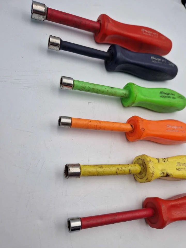 Snap-on Pack 431700 Nut Driver Set – 6 Piece – Rare Professional Tool Set - Image 3