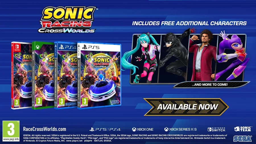 Sonic Racing: CrossWorlds PlayStation 4 PS4 - Image 2