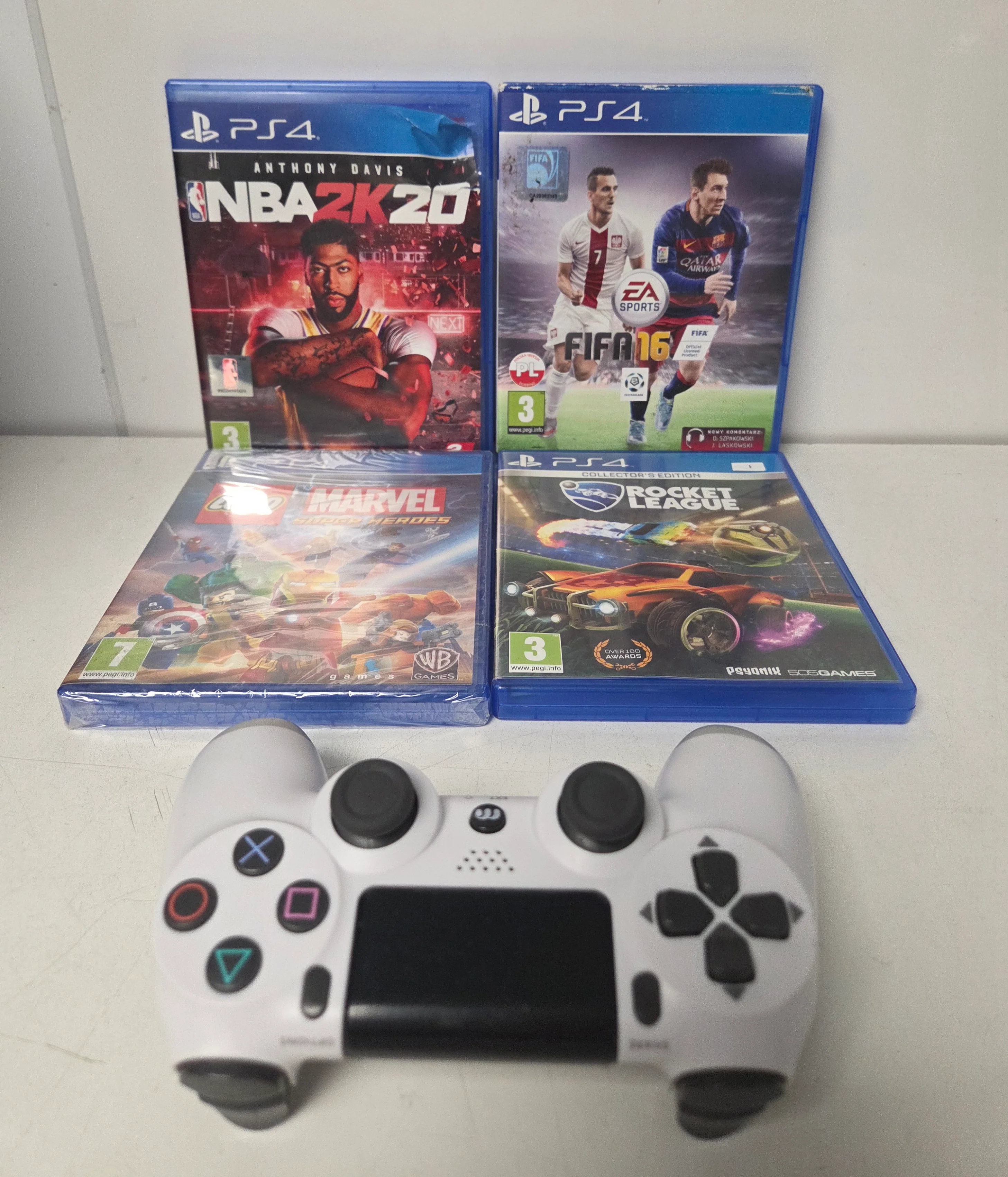 Sony 4 PlayStation 500GB Console & 4 Games - Image 4