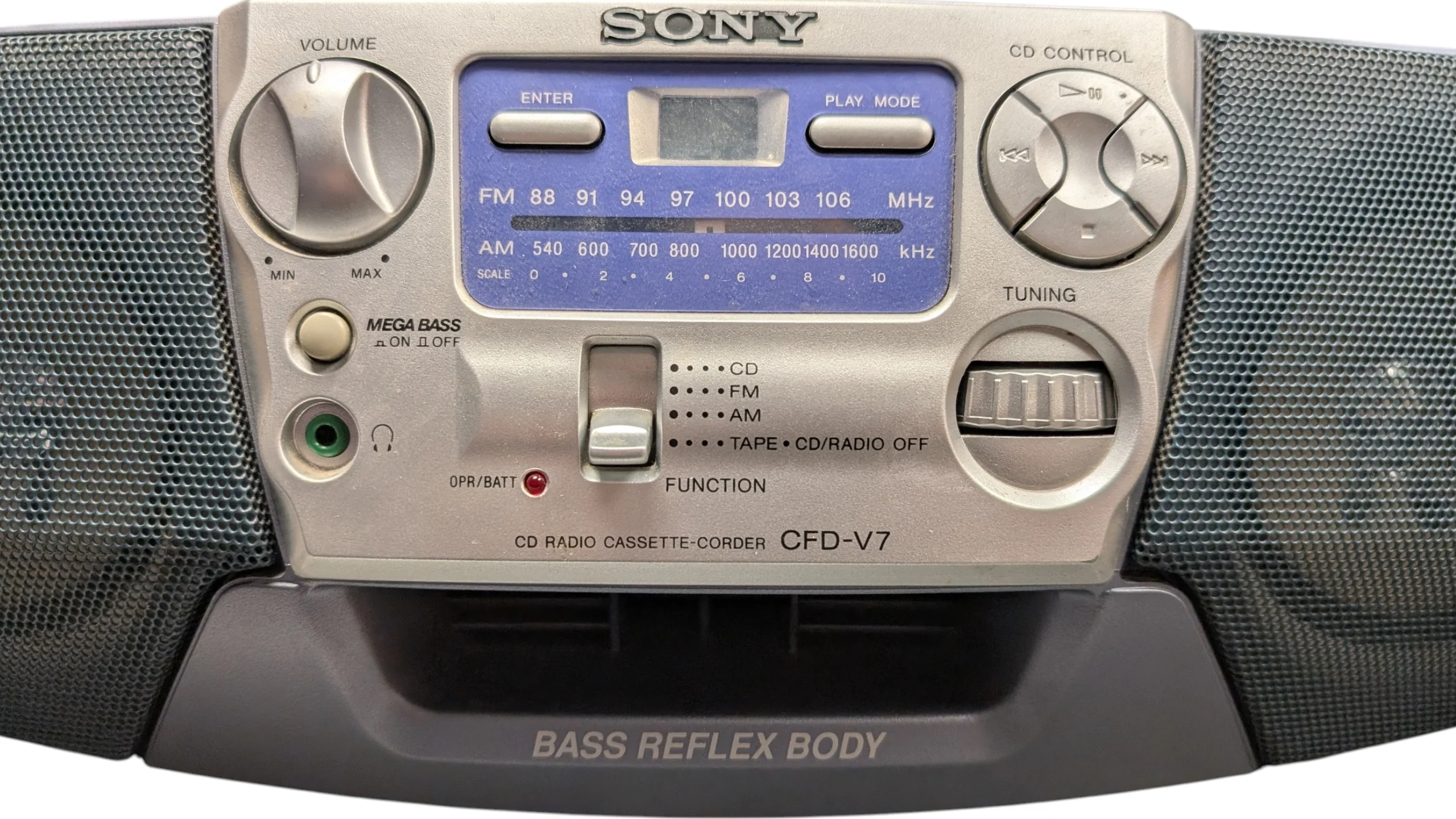 Sony CFD-V7 Cassette/CD Boombox *COLLECTION ONLY* - Image 4