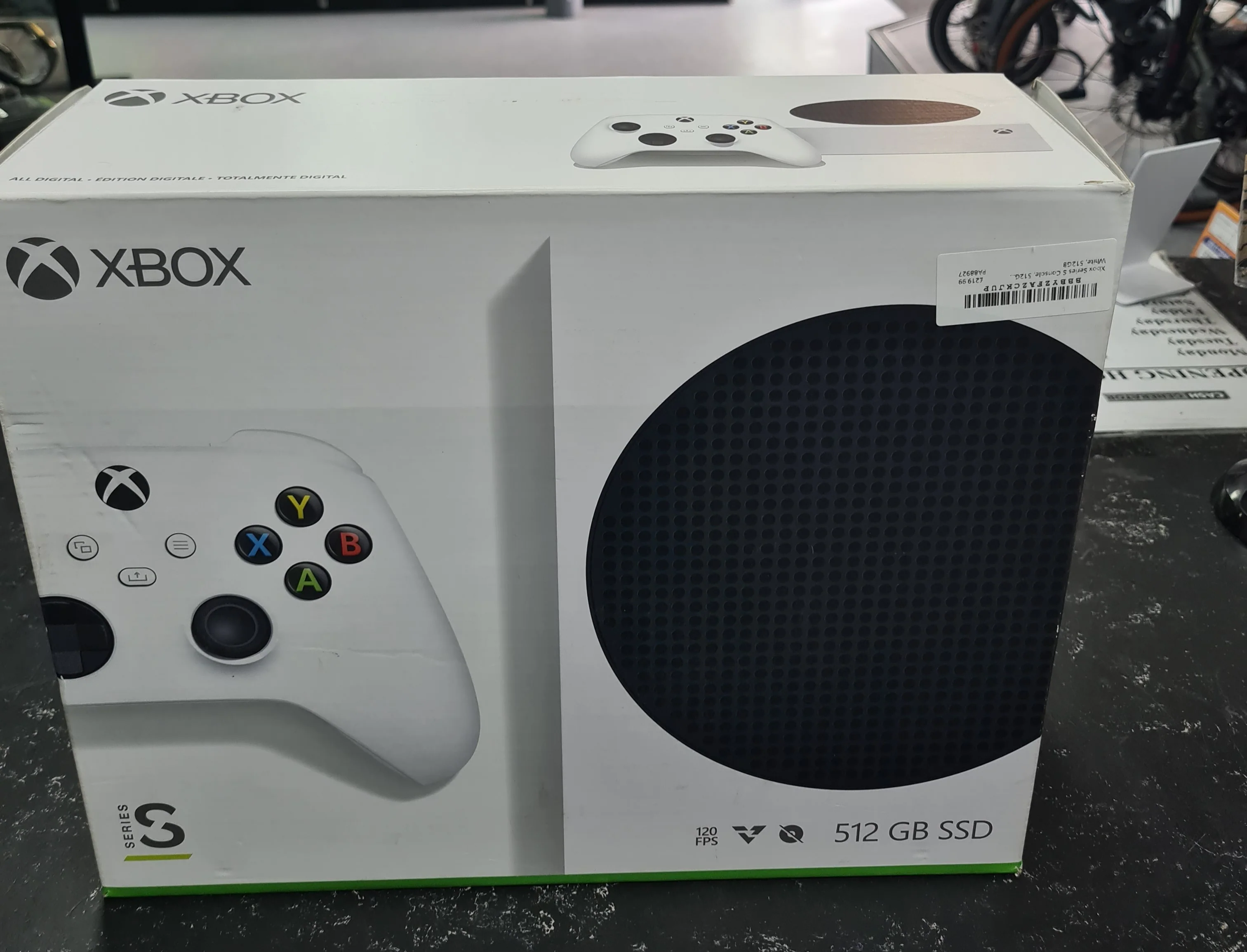 Microsoft Xbox Series S Console, 512GB, White, Boxed With White/Pink Controller And All Leads - Image 4