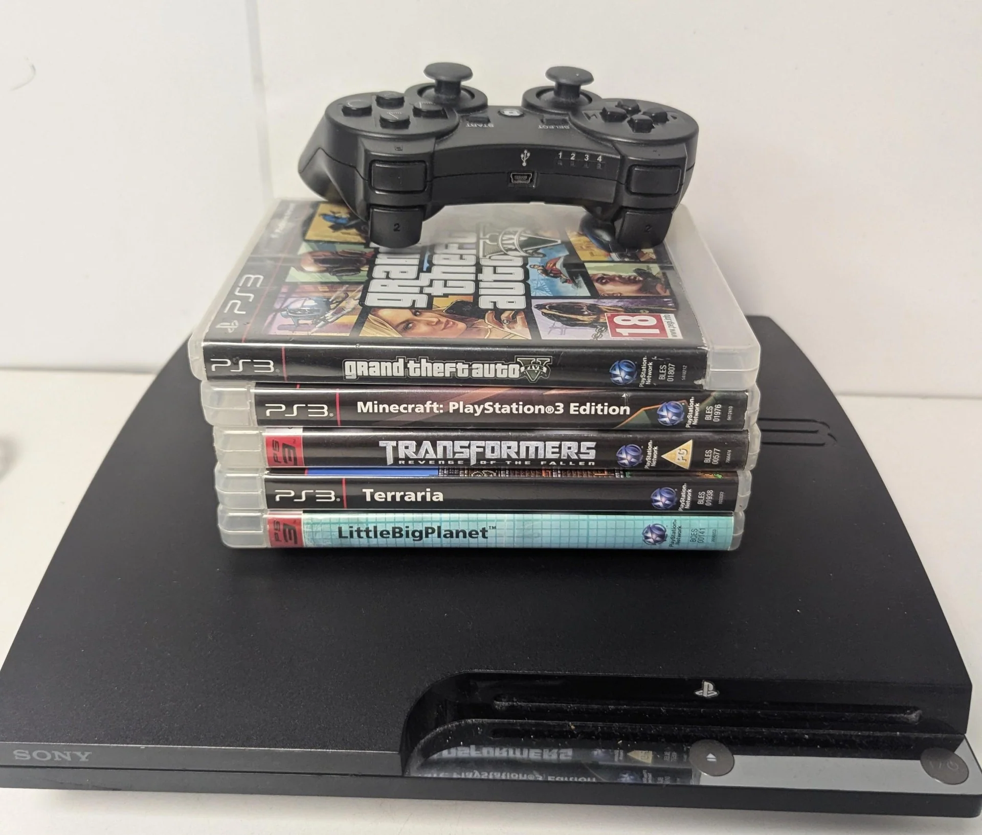 Sony PlayStation 3 320GB Console & 5 Games - Image 2