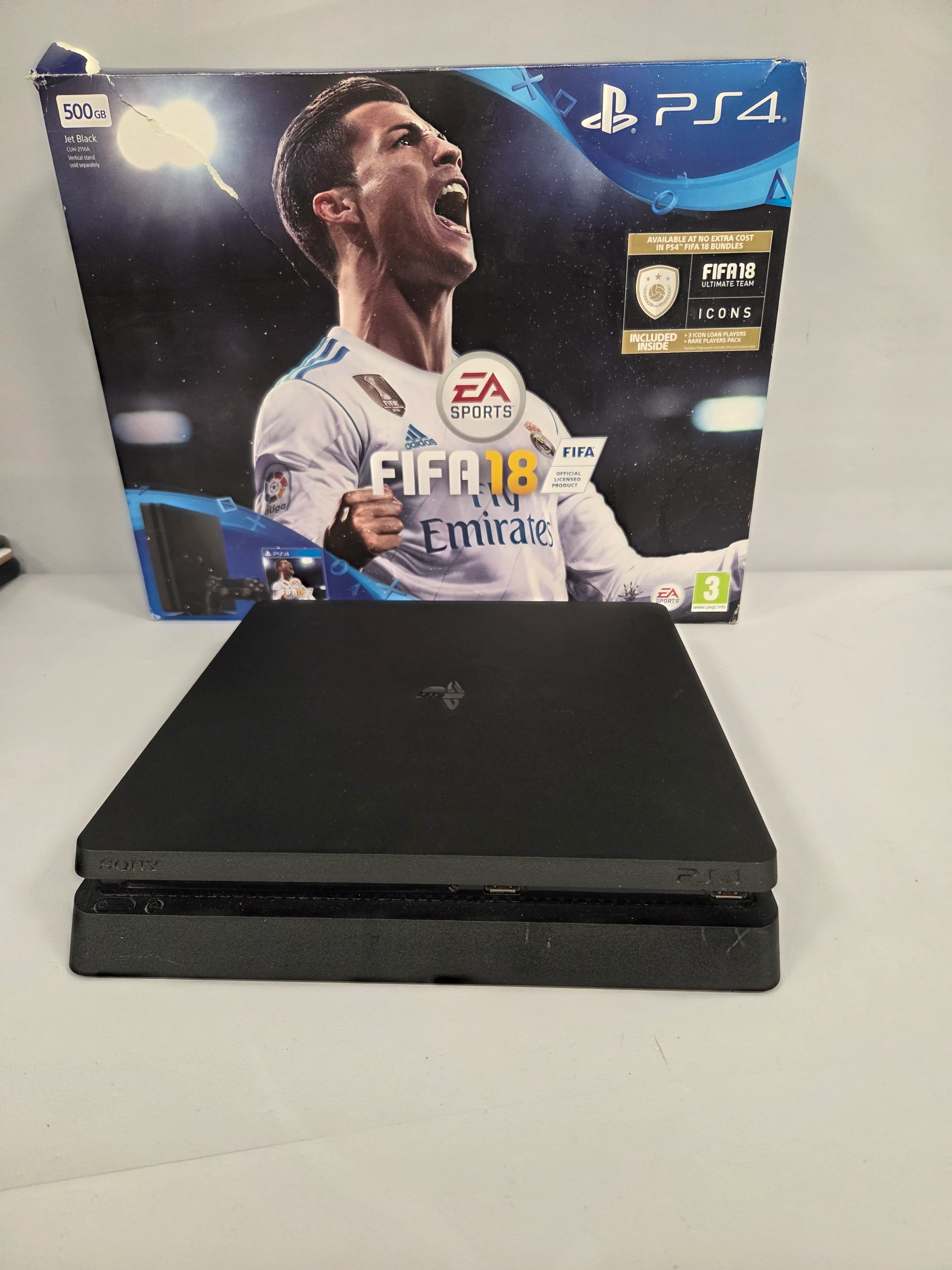 Sony PlayStation 4 Slim Console - 500GB - Black - Image 4