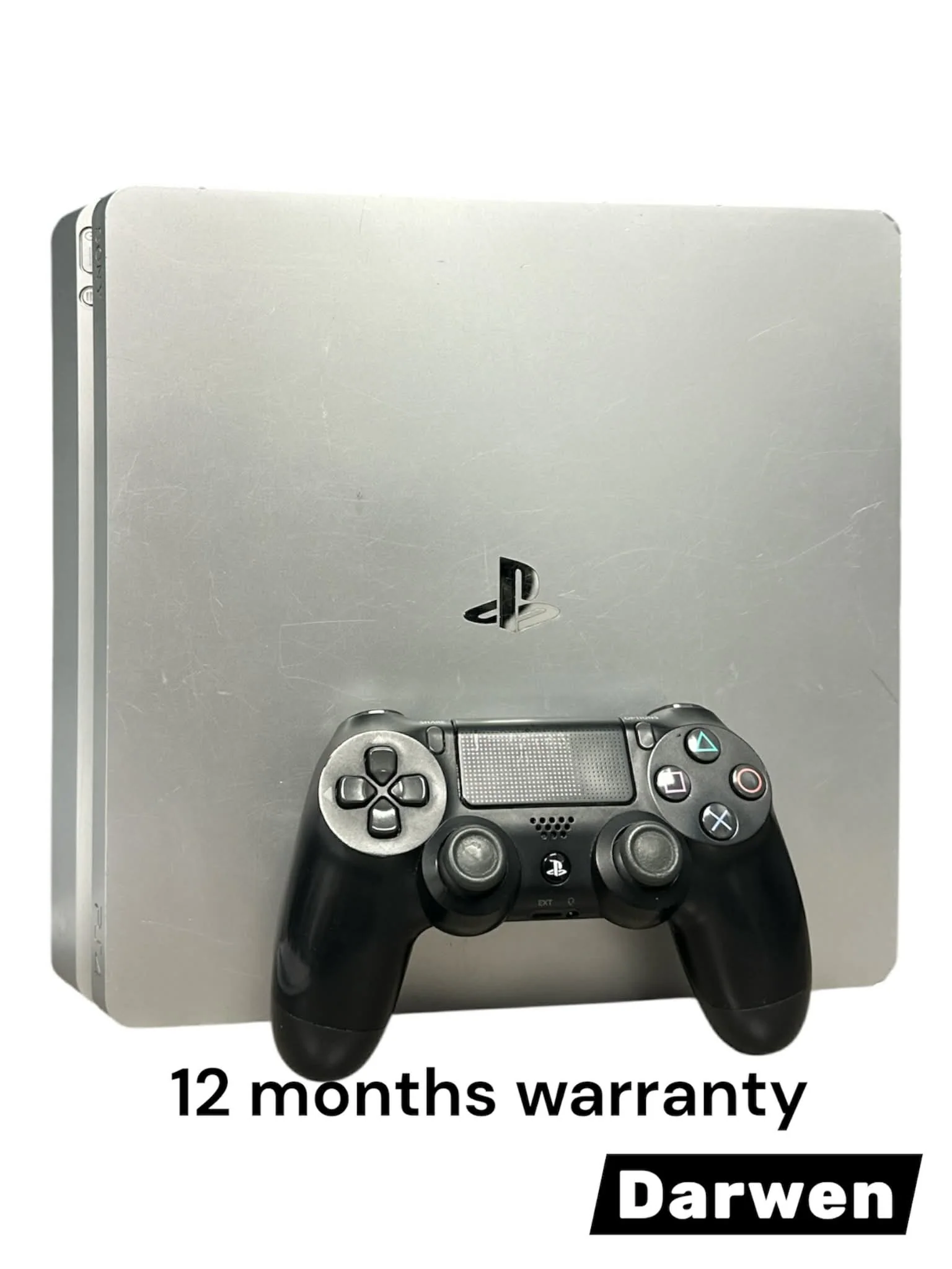 Sony PlayStation 4 Slim Console – 500GB – Silver - Image 2