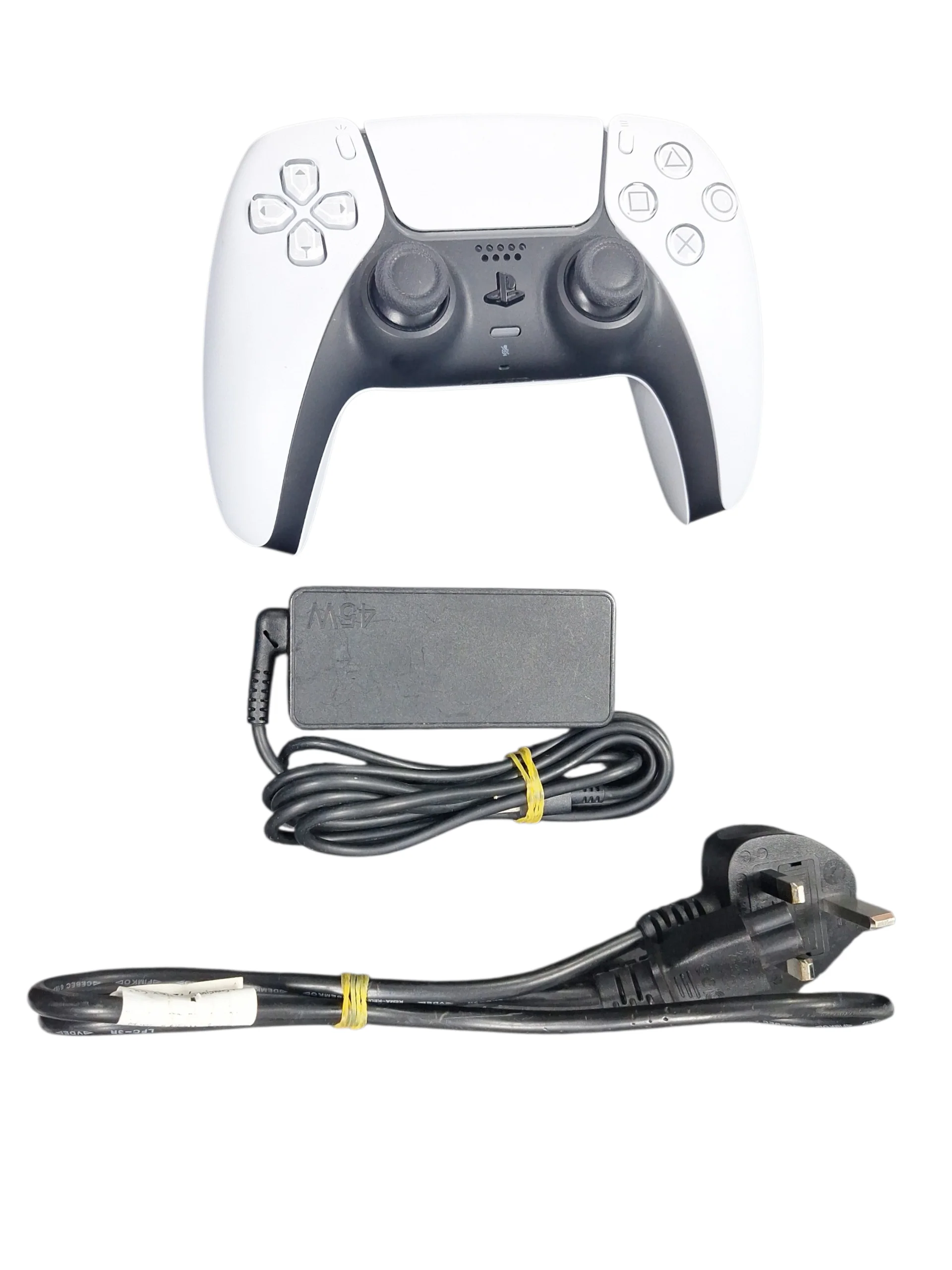 Sony PlayStation 5 Console, 825GB, White, Unboxed With All Leads And Official DualSense Controller - Image 3