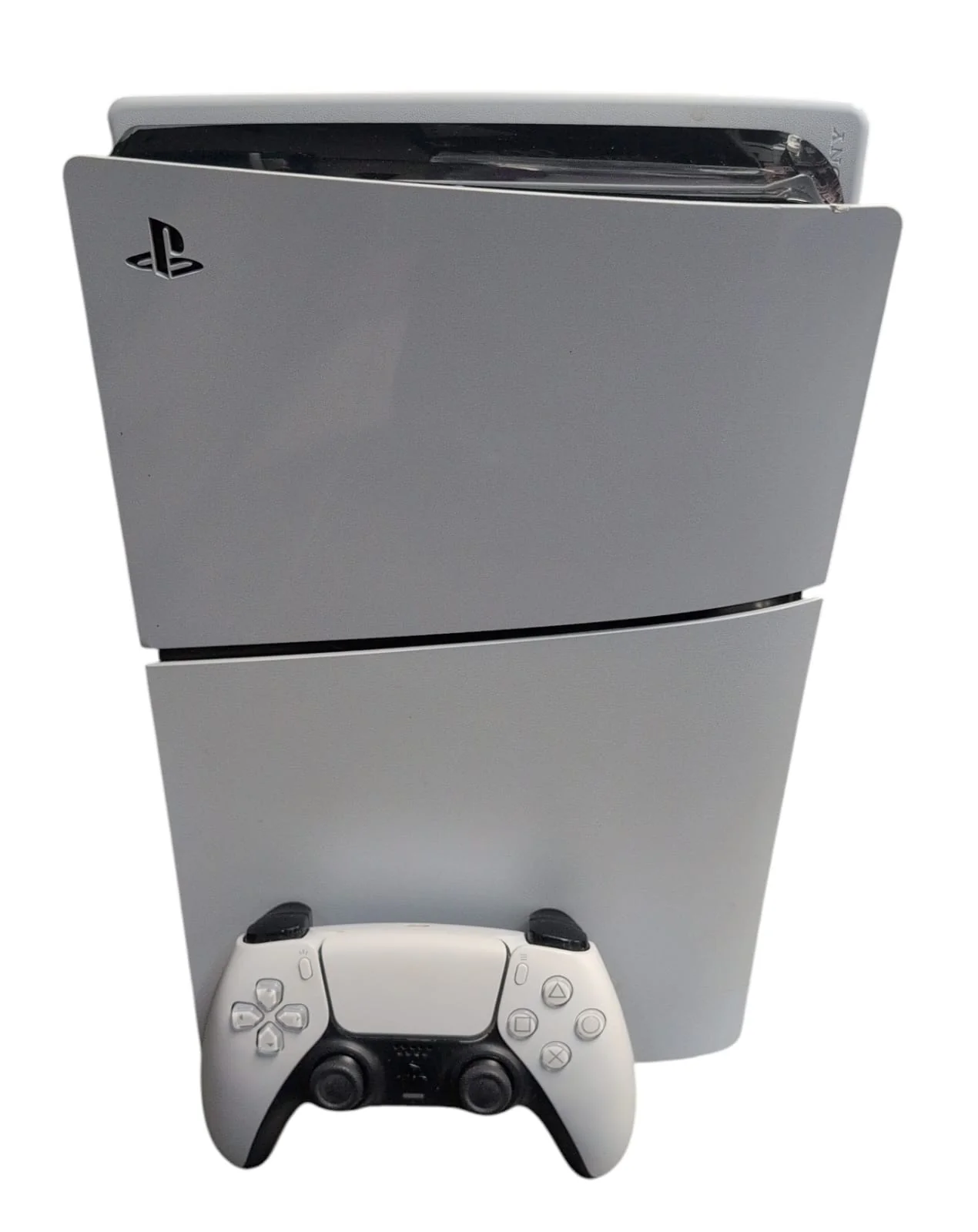 Sony PlayStation 5 slim 1TB Digital Edition White with One PS5 Controller