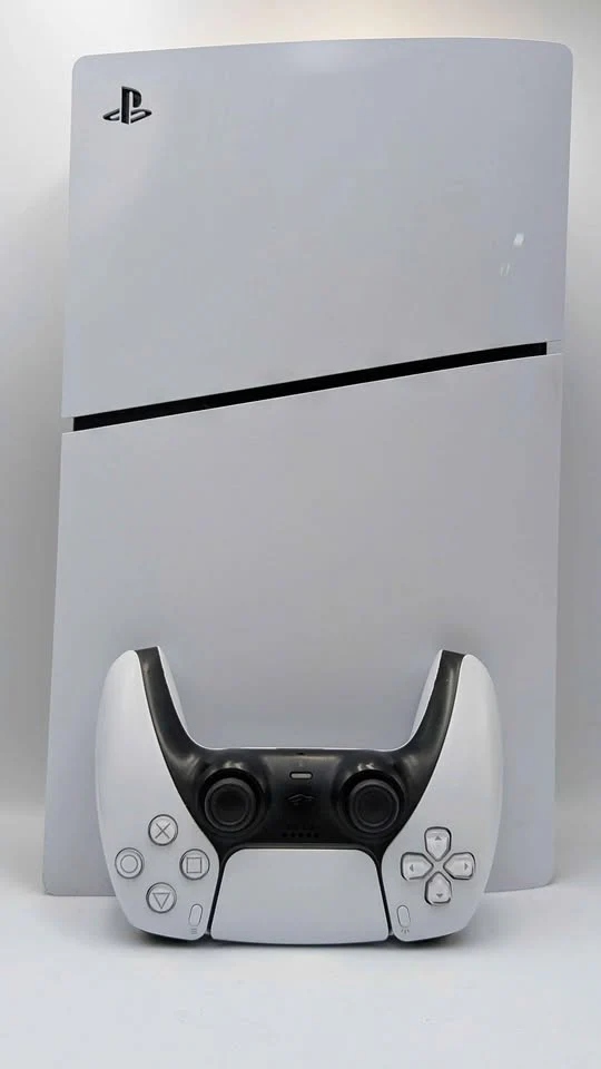Sony PlayStation 5 Slim Console, 1TB, White, Unboxed With Power Cable & HDMI