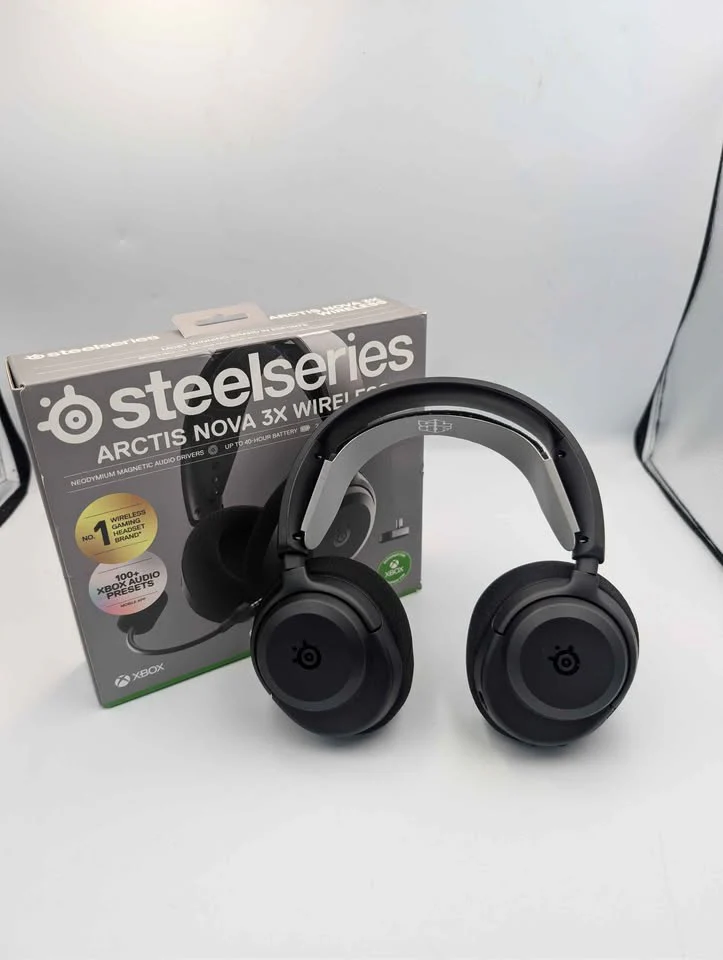 SteelSeries Arctis Nova 3X Wireless Over Ear Headphones - Black **BRAND NEW** - Image 3