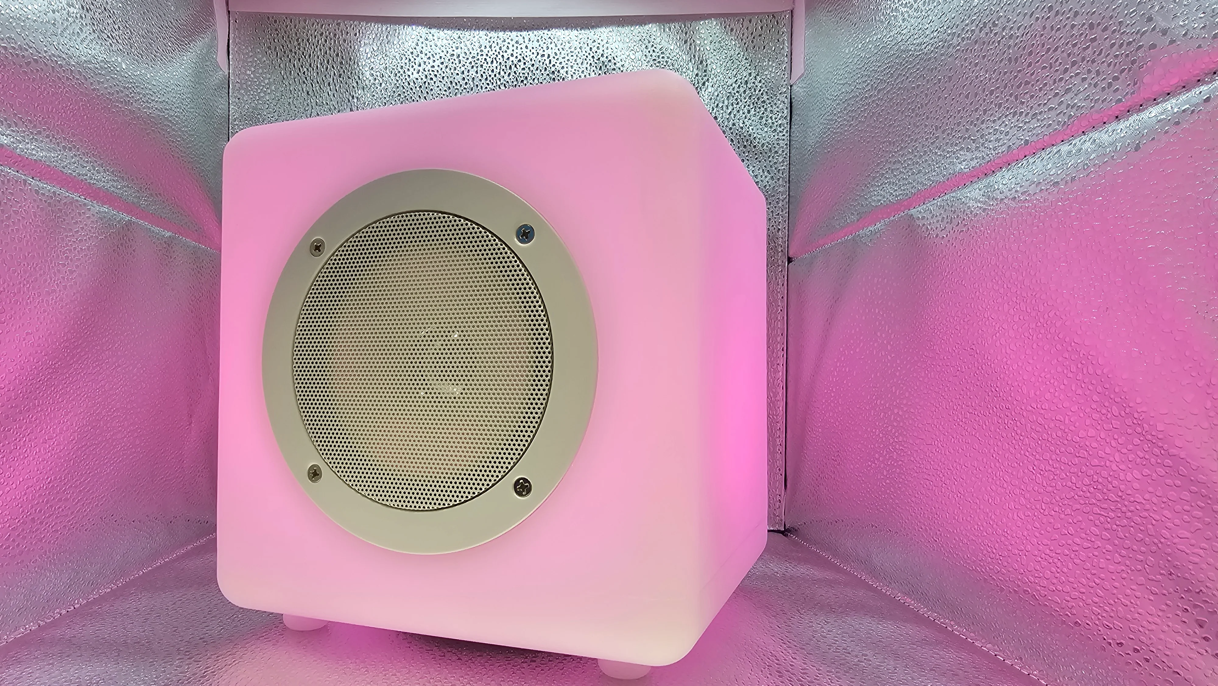 Steepletone CUBE CONNEX 20 Wireless LED Light Speakers - Image 4