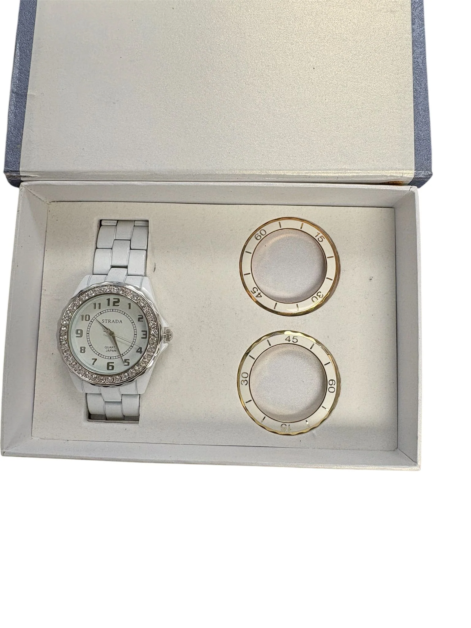Strada Quartz Japan Watch With Interchangeable Pieces *Collection Only*