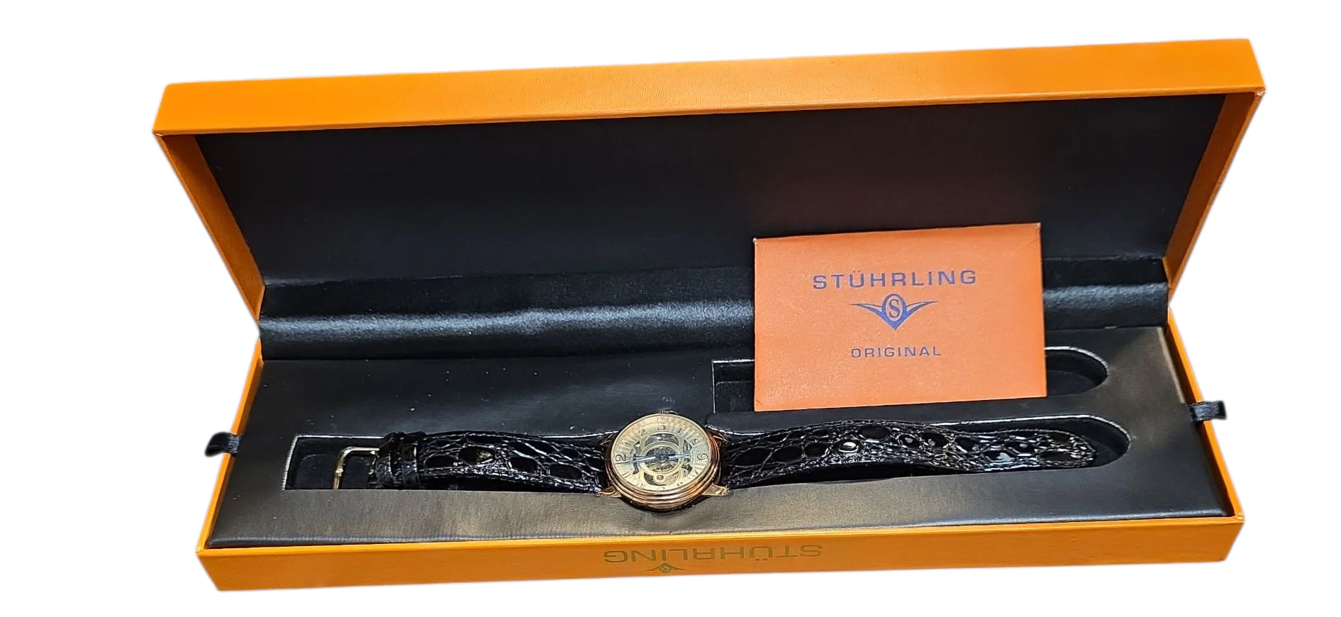 STUHRLING ORIGINAL AUTOMATIC Wrist WATCH 20 JEWELS CAL.ST-90050