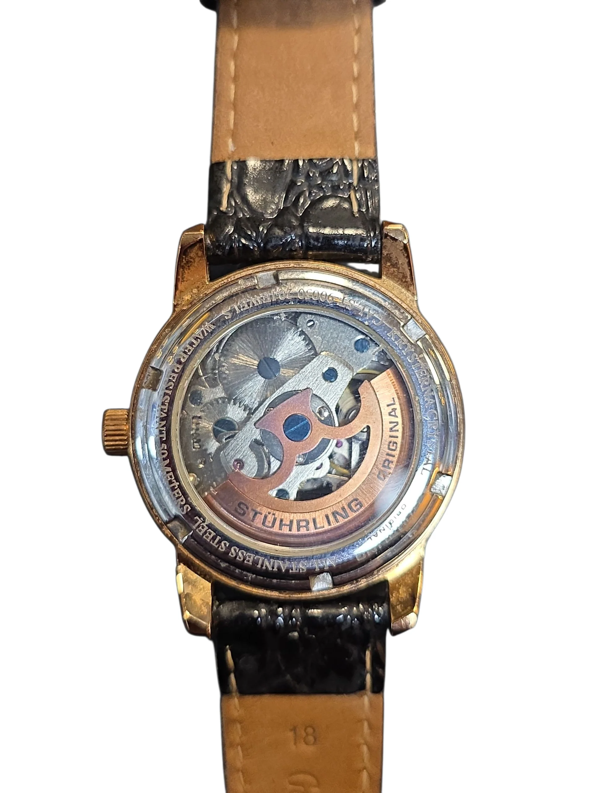 STUHRLING ORIGINAL AUTOMATIC Wrist WATCH 20 JEWELS CAL.ST-90050 - Image 2