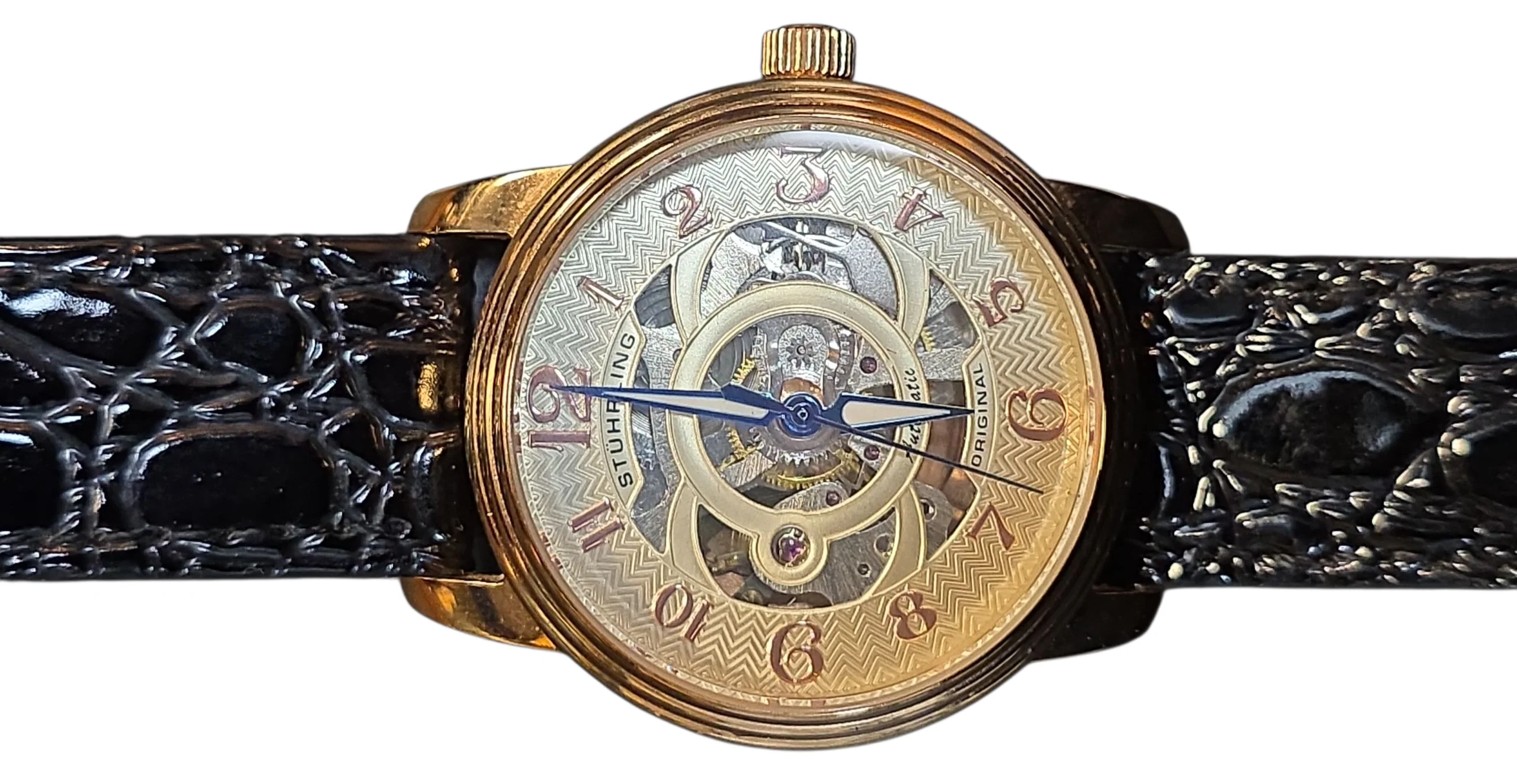 STUHRLING ORIGINAL AUTOMATIC Wrist WATCH 20 JEWELS CAL.ST-90050 - Image 3
