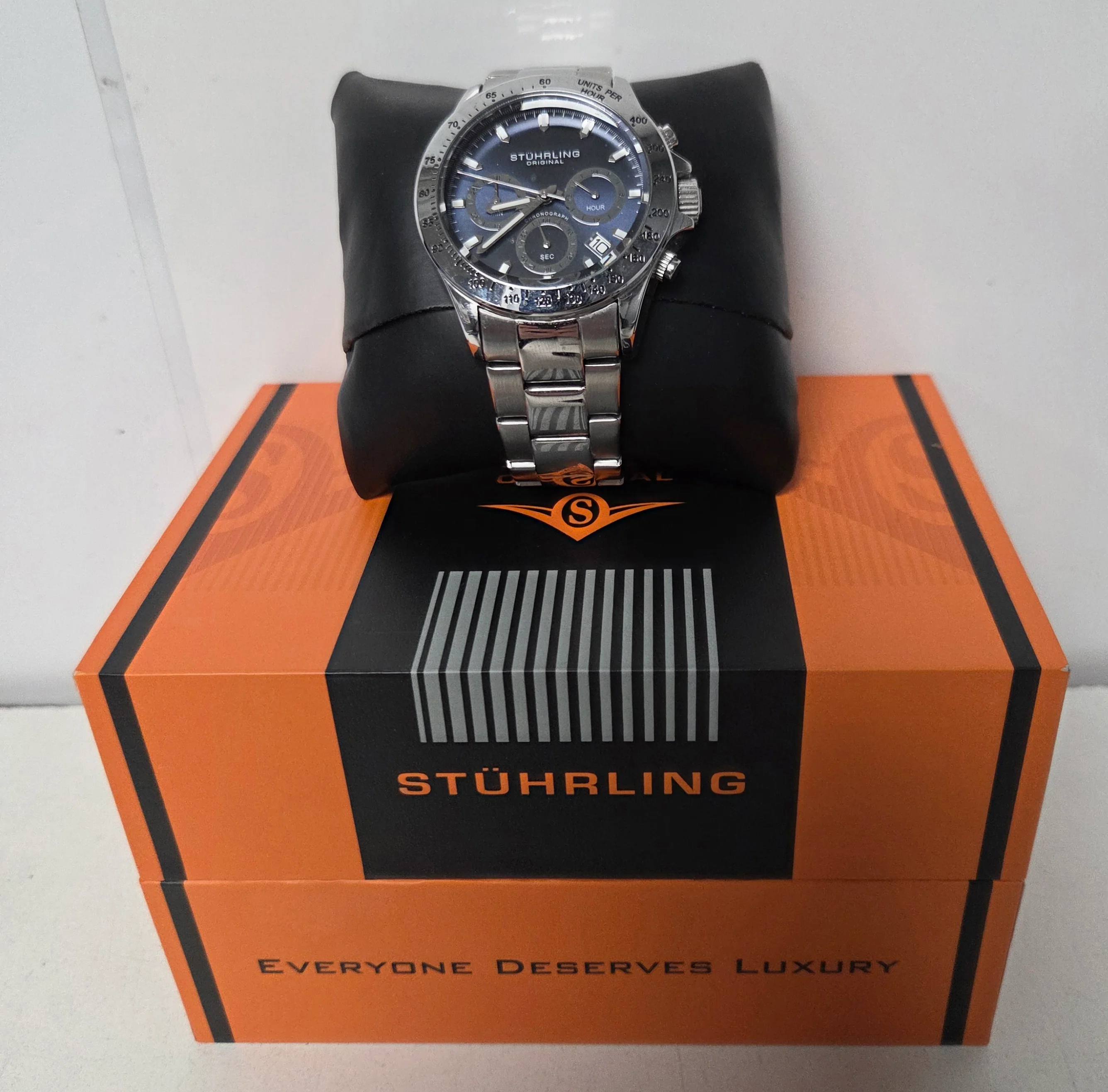 Stuhrling Original Ultima 3960 Quartz 42mm Chronograph - Image 2