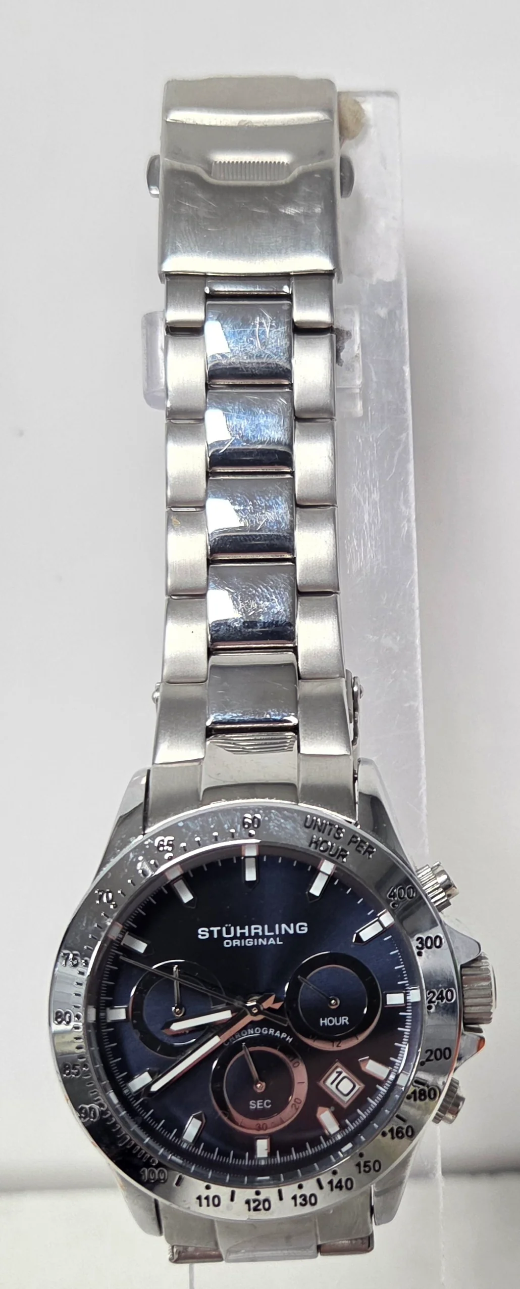 Stuhrling Original Ultima 3960 Quartz 42mm Chronograph - Image 4