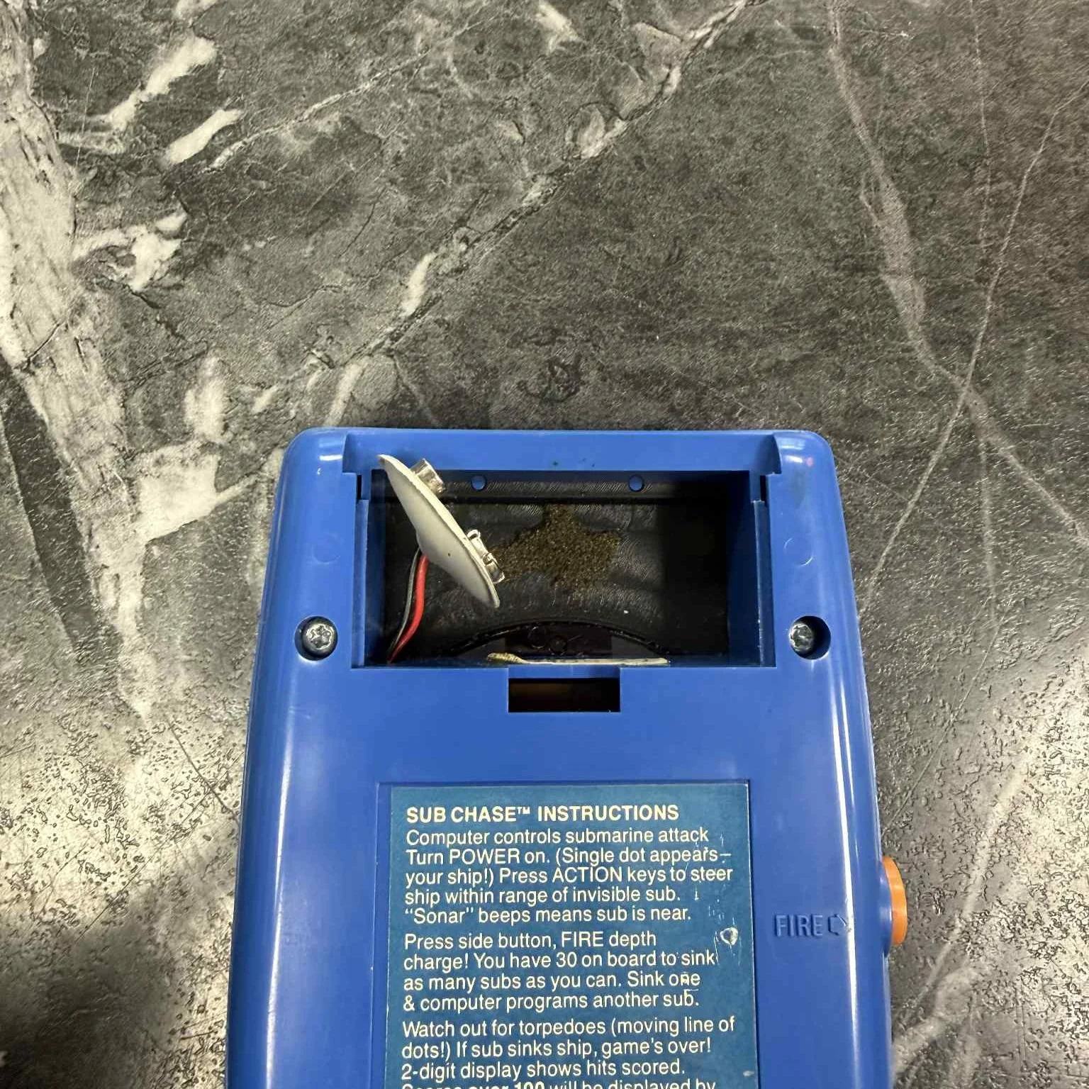 Sub Chase LED Handheld Game Mattel 1978 - Image 4