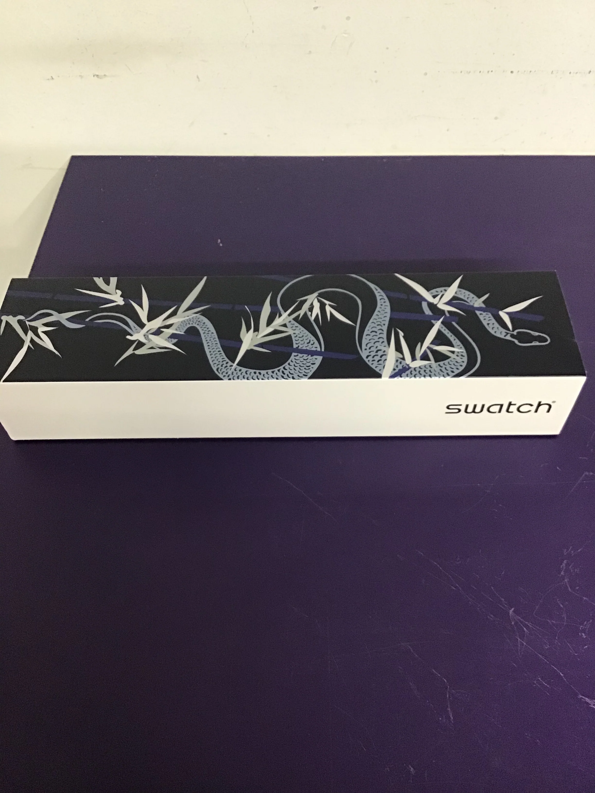 Swatch Blue & Golden Lithe Dancer - Year of the snake, Limited Edition Watch - Image 4