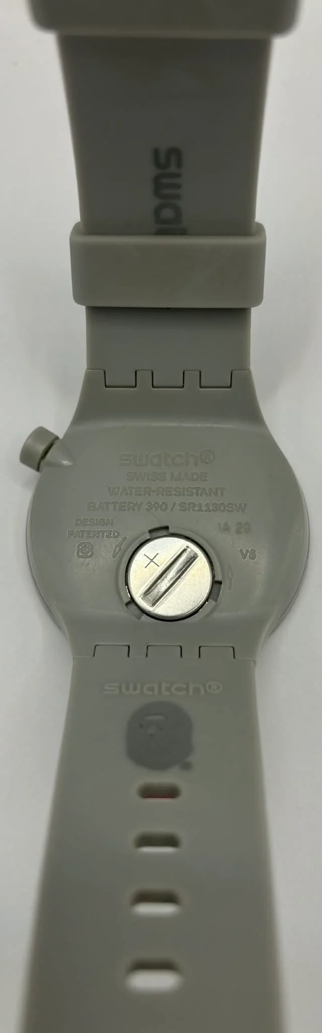 Swatch x BAPE Tokyo watch with generic boxed 47mm Big Bold celebrating the streetwear brand’s home city - Image 4