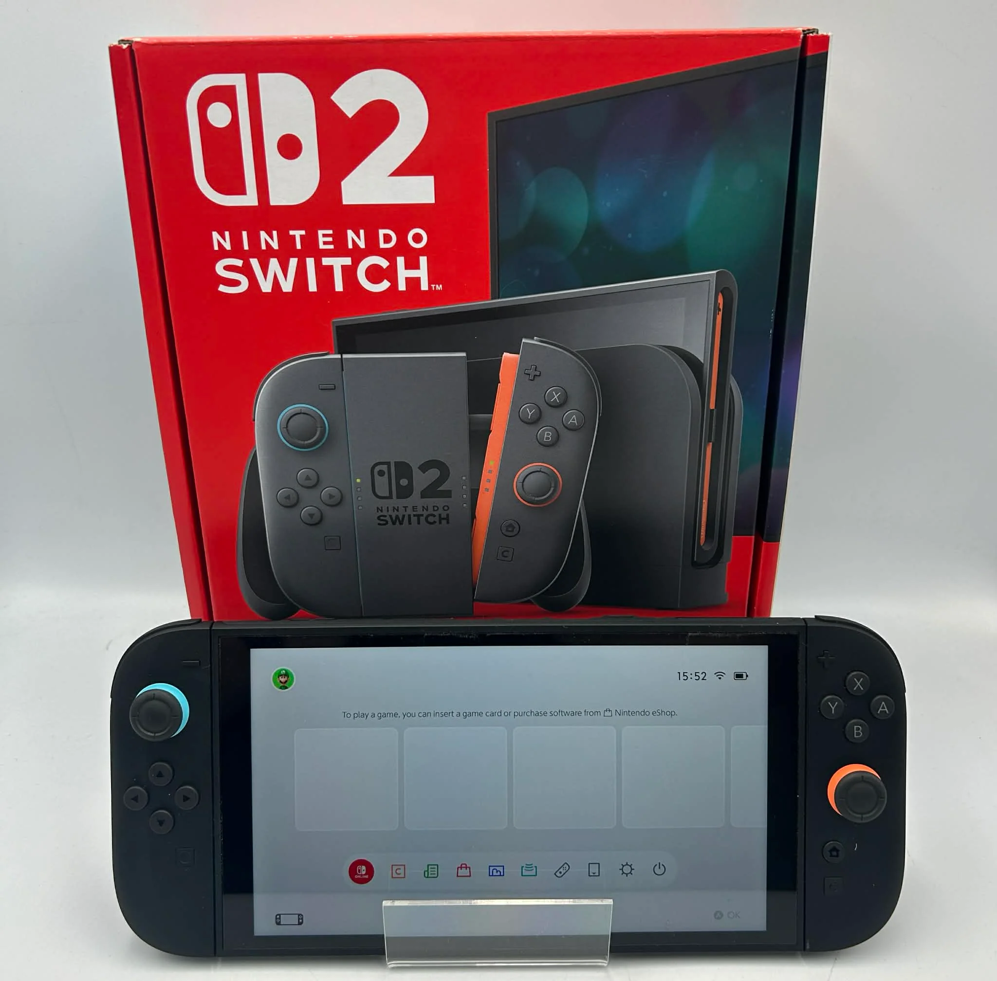 Switch 2 Console, 256GB + Black Joy-Con 2, (No DLC) Boxed