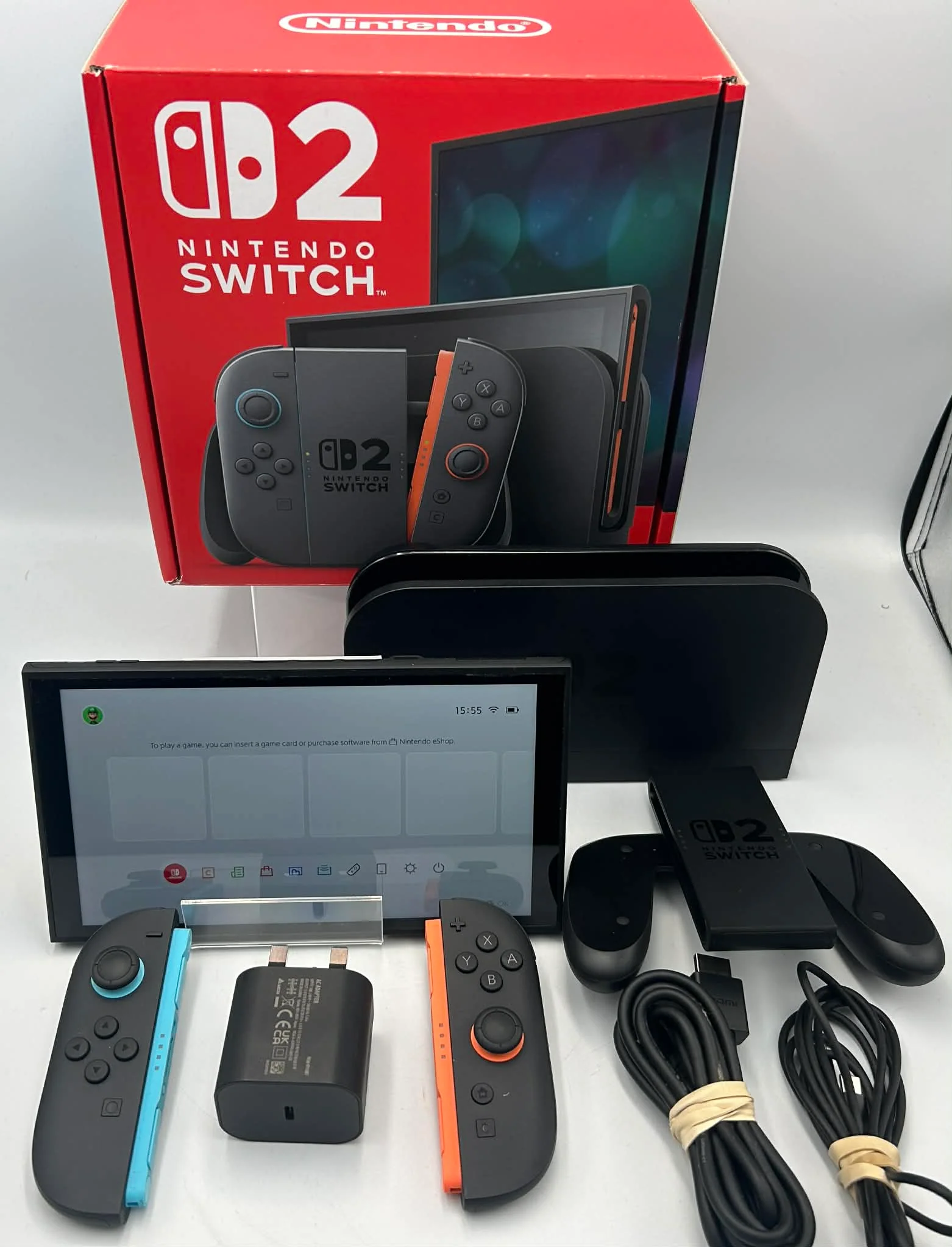 Switch 2 Console, 256GB + Black Joy-Con 2, (No DLC) Boxed - Image 2