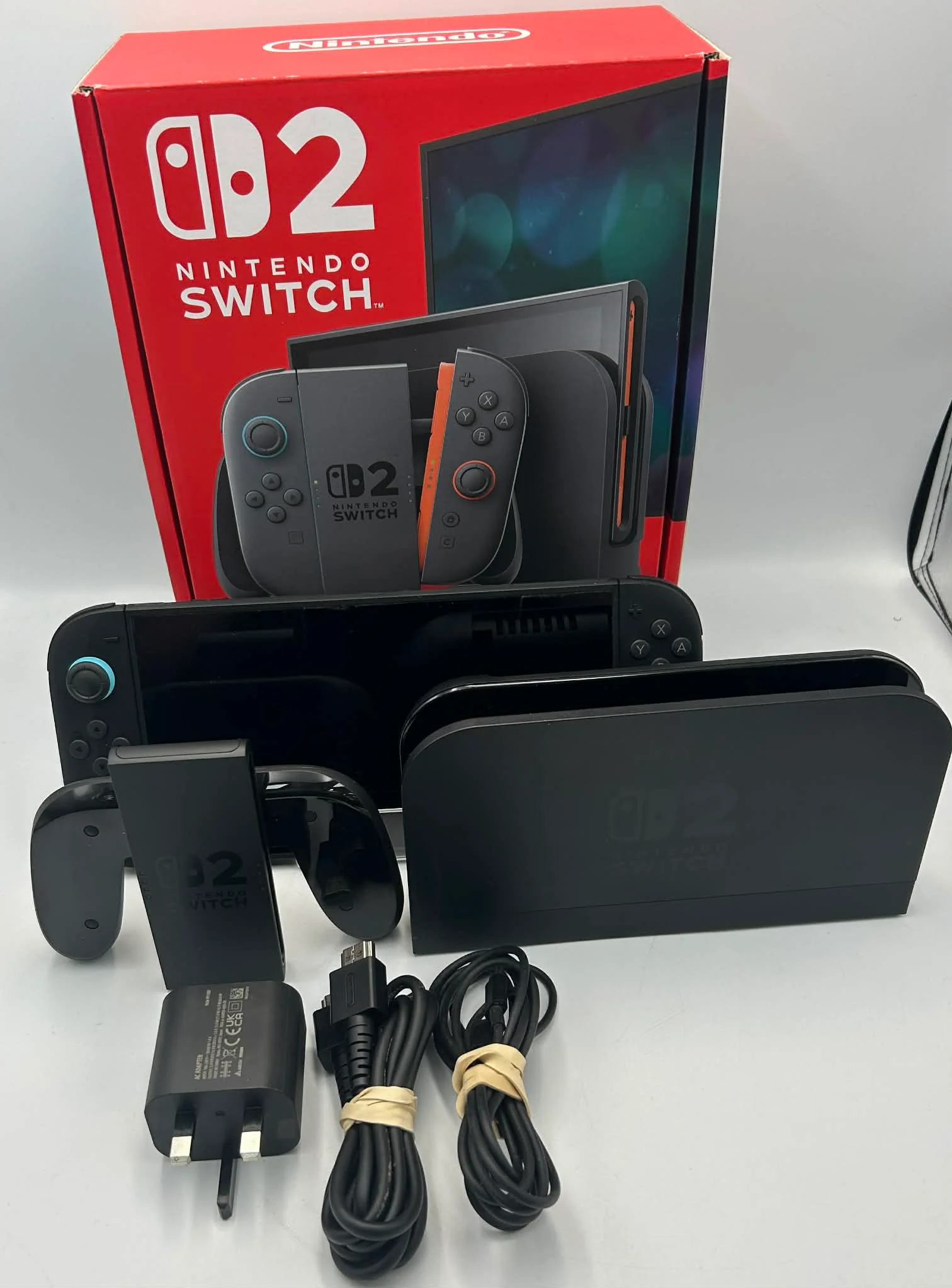 Switch 2 Console, 256GB + Black Joy-Con 2, (No DLC) Boxed - Image 3