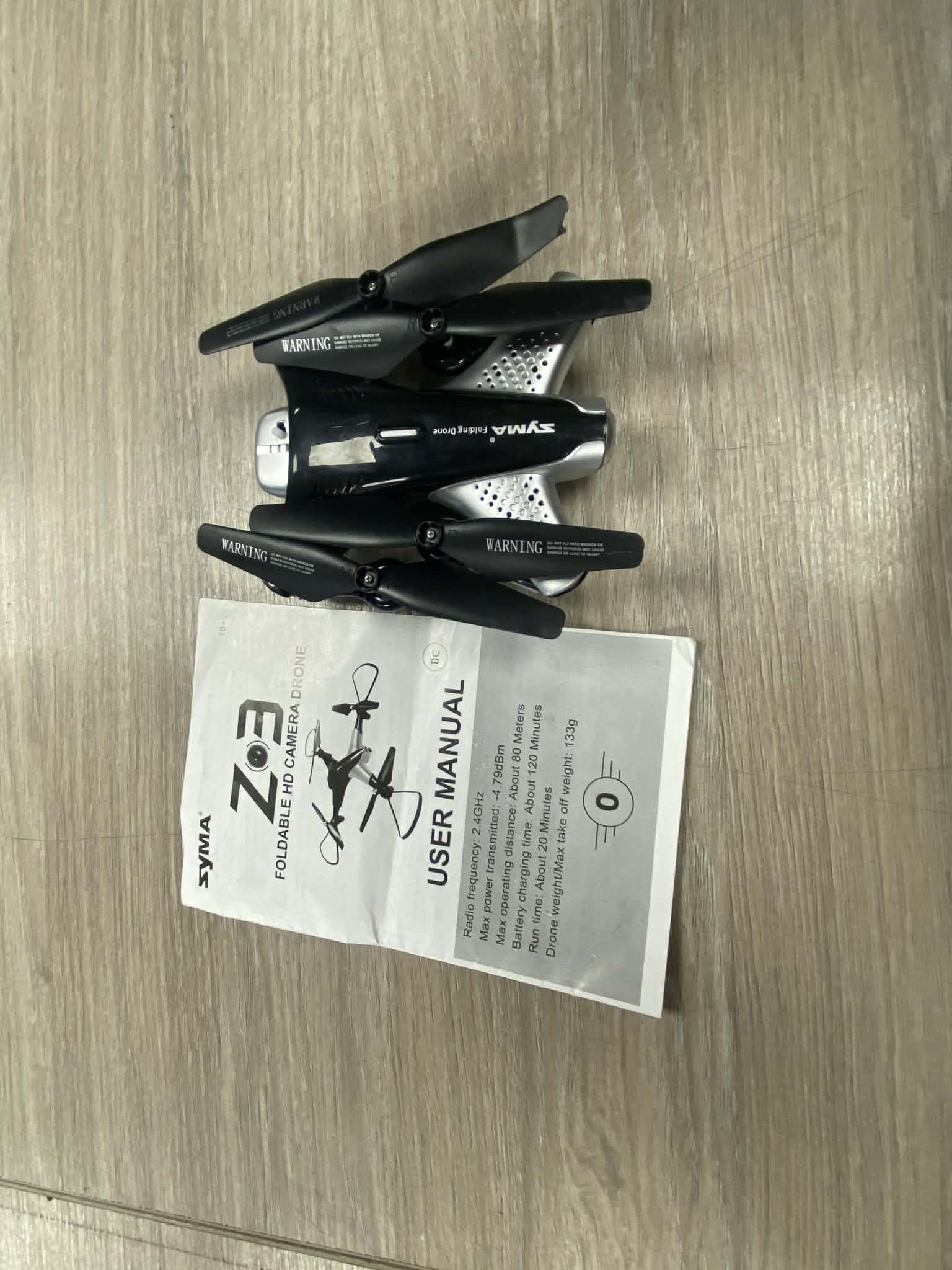 Syma Z3 Foldable HD Camera Drone - Image 3