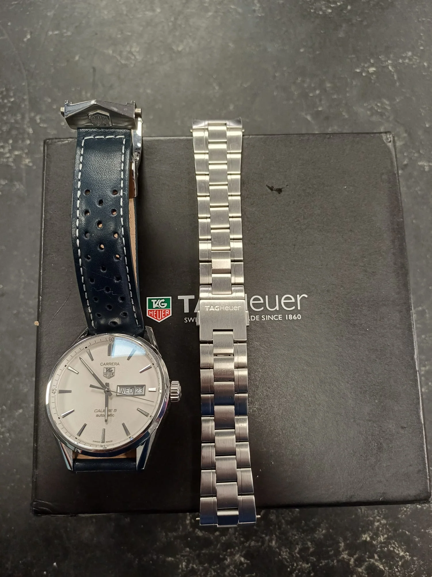 TAG Heuer Carrera Calibre 5 WAR201B-1 - Image 3