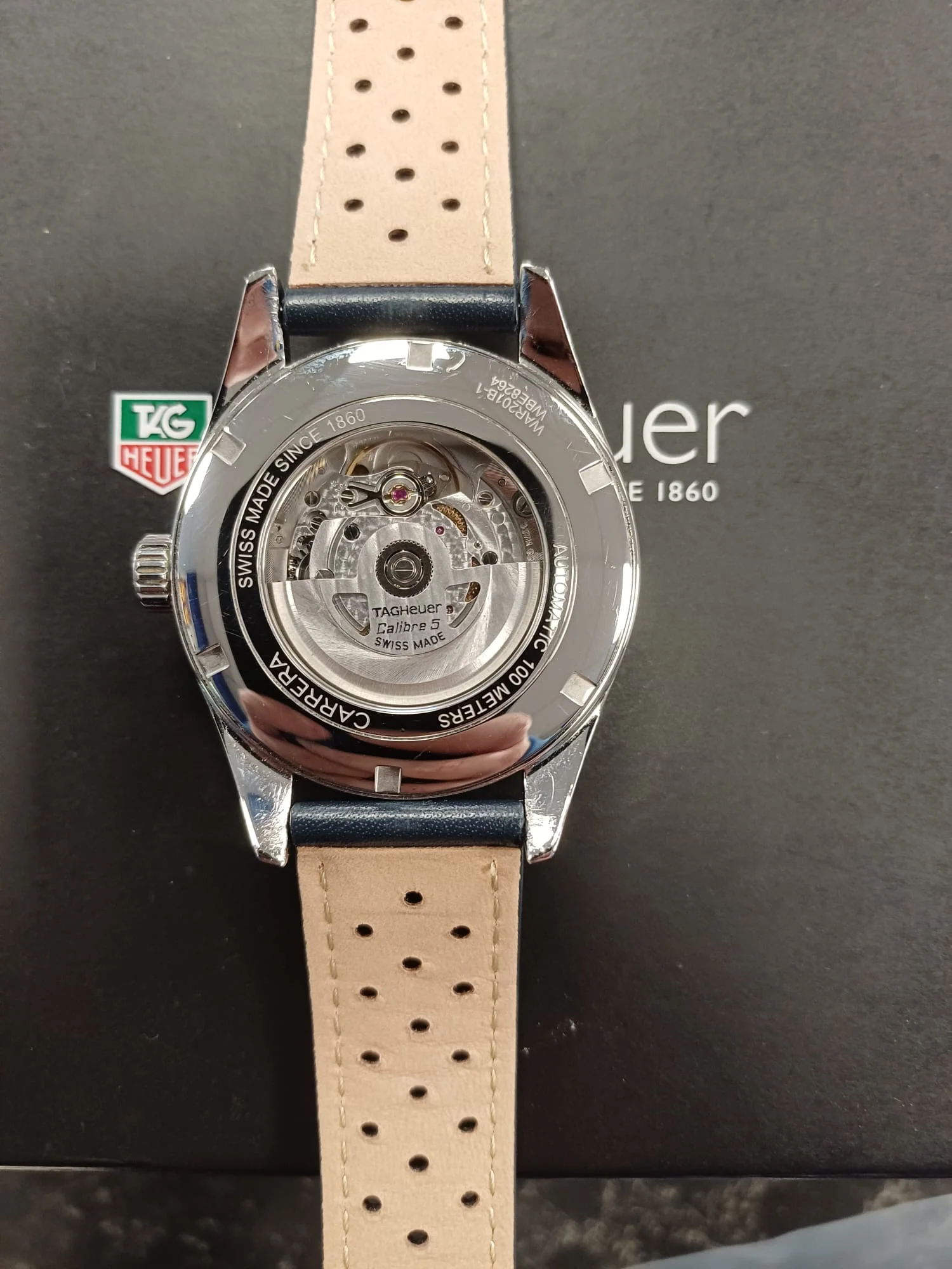 TAG Heuer Carrera Calibre 5 WAR201B-1 - Image 4
