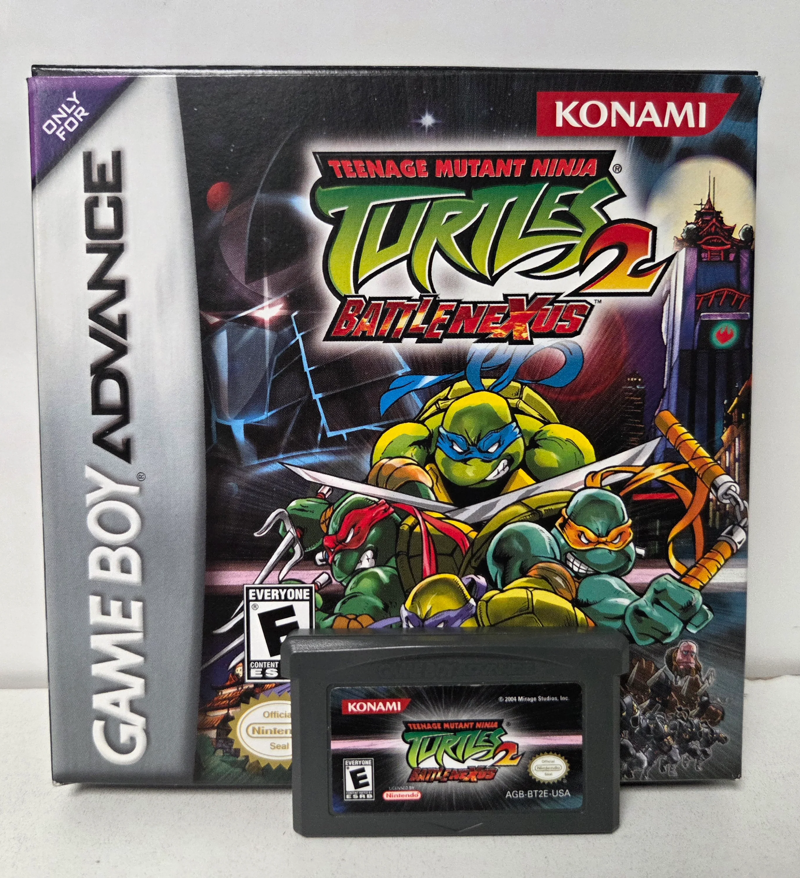 Teenage Mutant Ninja Turtles 2: Battle Nexus For Gameboy Advance *ESRB* - Image 2