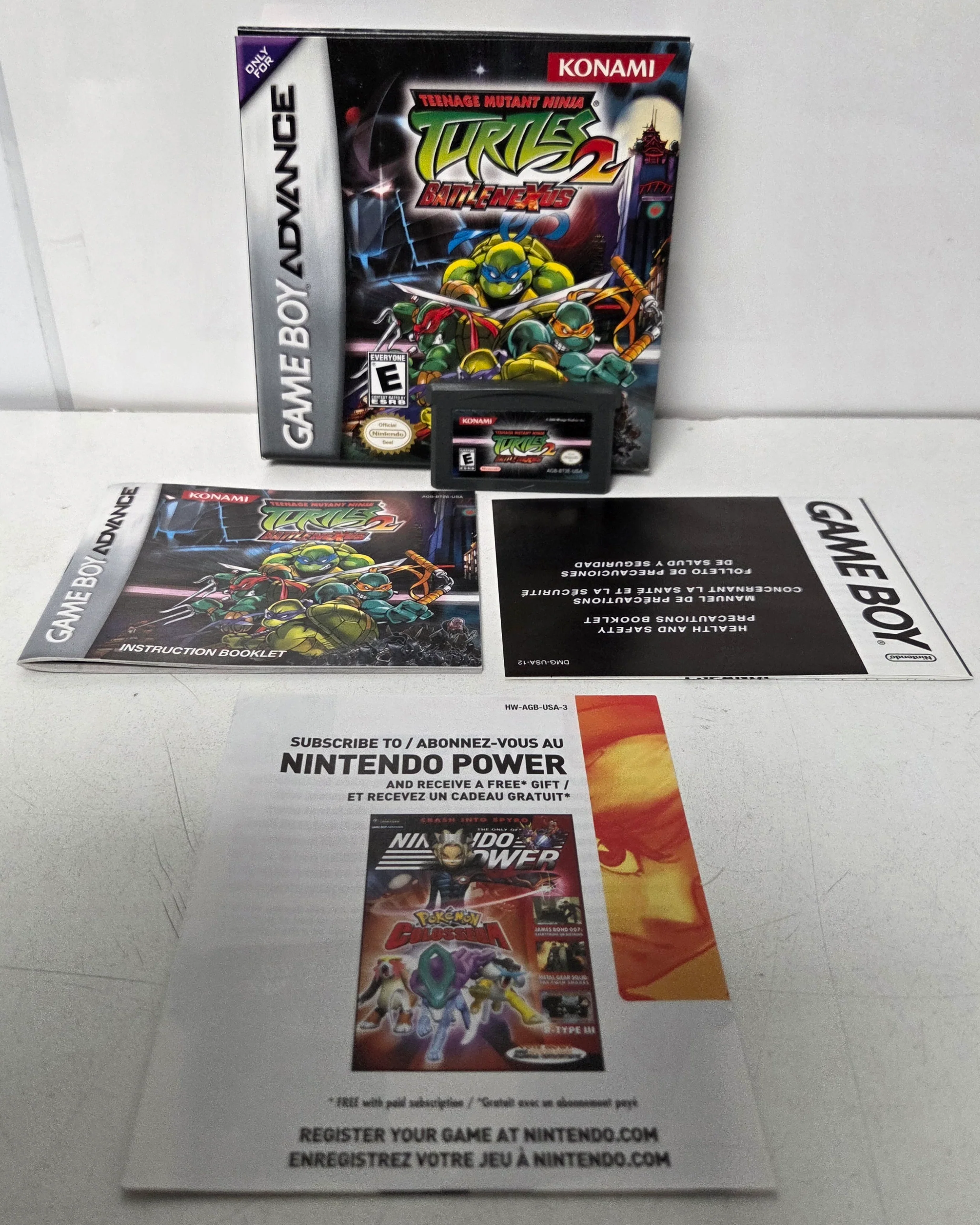 Teenage Mutant Ninja Turtles 2: Battle Nexus For Gameboy Advance *ESRB* - Image 3