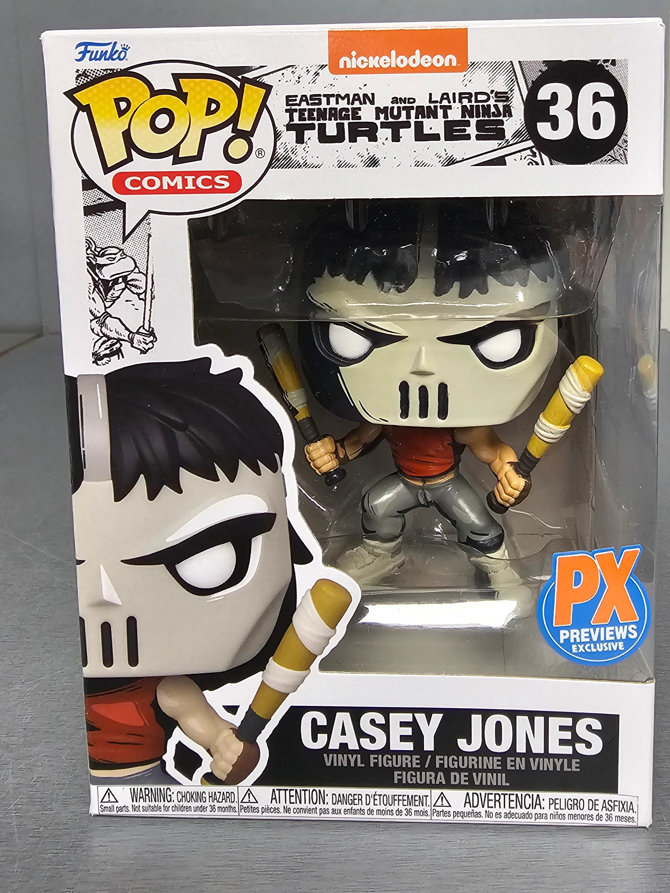 Teenage Mutant Ninja Turtles: Pop! Vinyl Figure: Casey Jones 36# **Collection Only** - Image 2