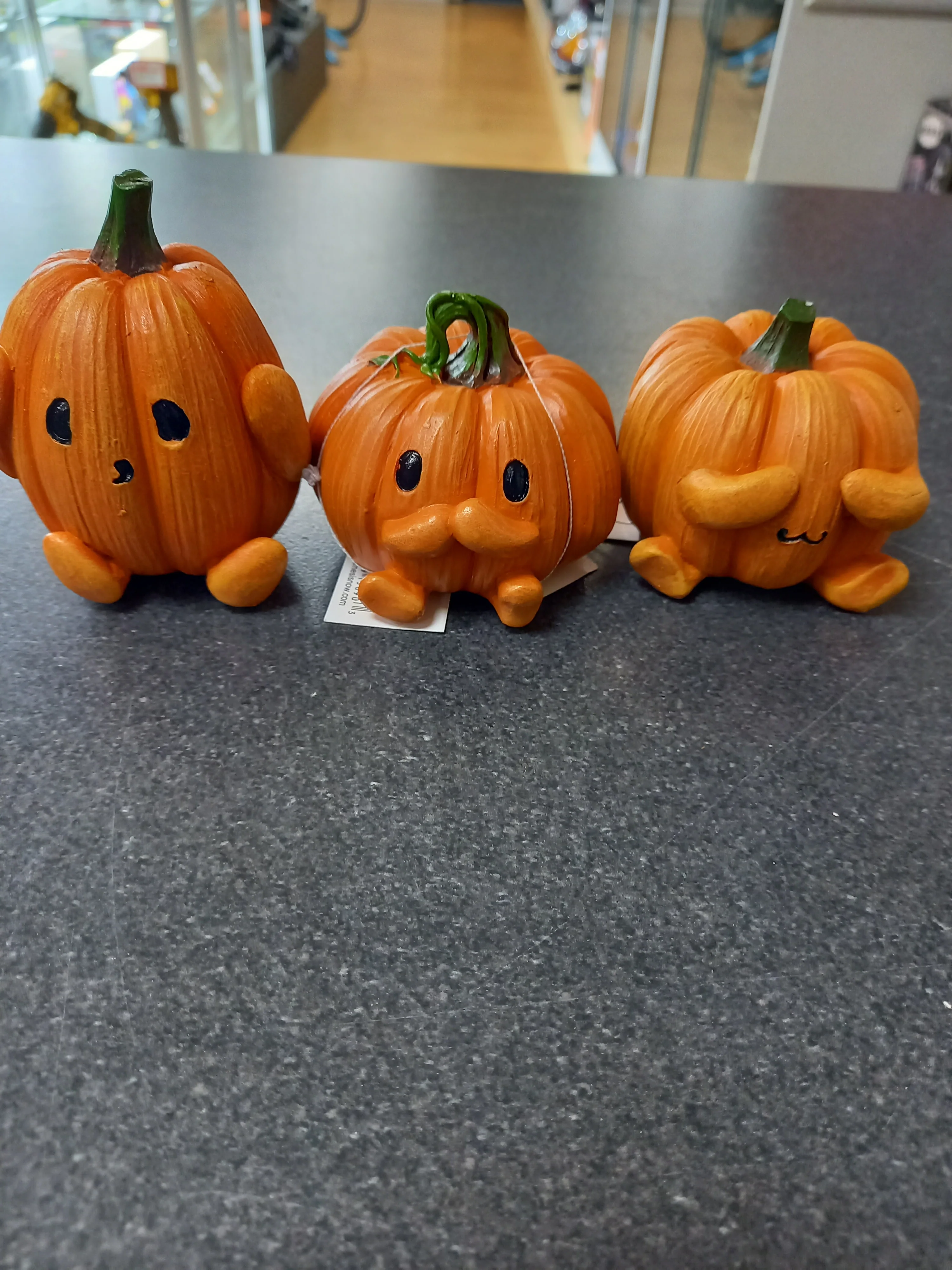 Three Wise Pumpkins See No, Hear No, Speak No - Image 4
