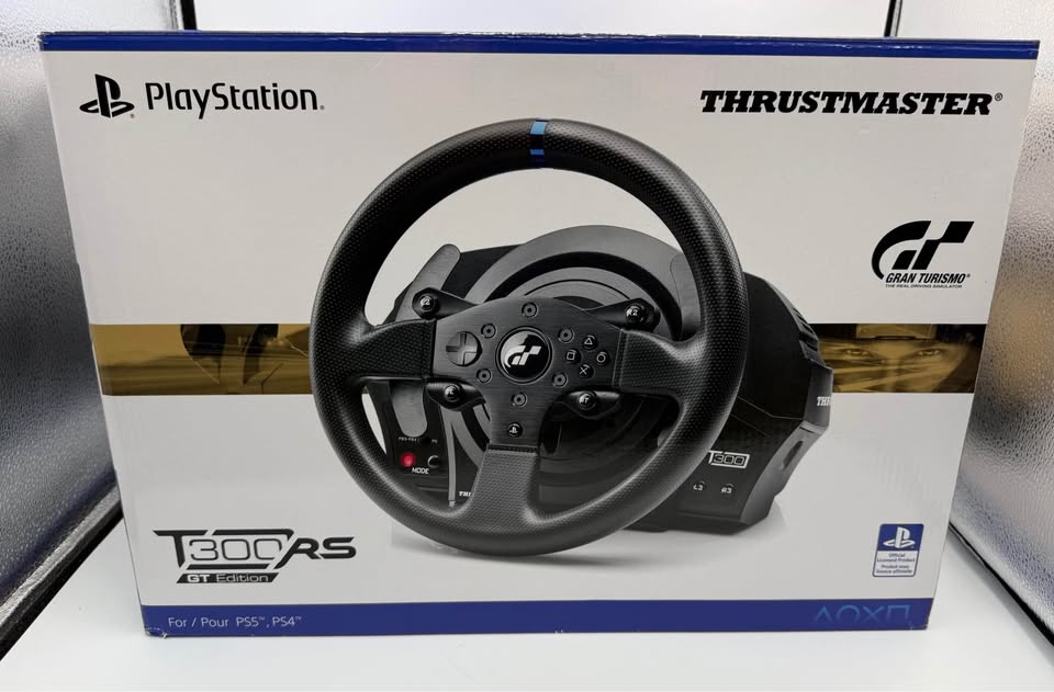 THRUSTMASTER T300 GT WHEELS & PEDALS, WITH FOLDABLE STAND (PS5/PS4/PS3/PC) - Image 4