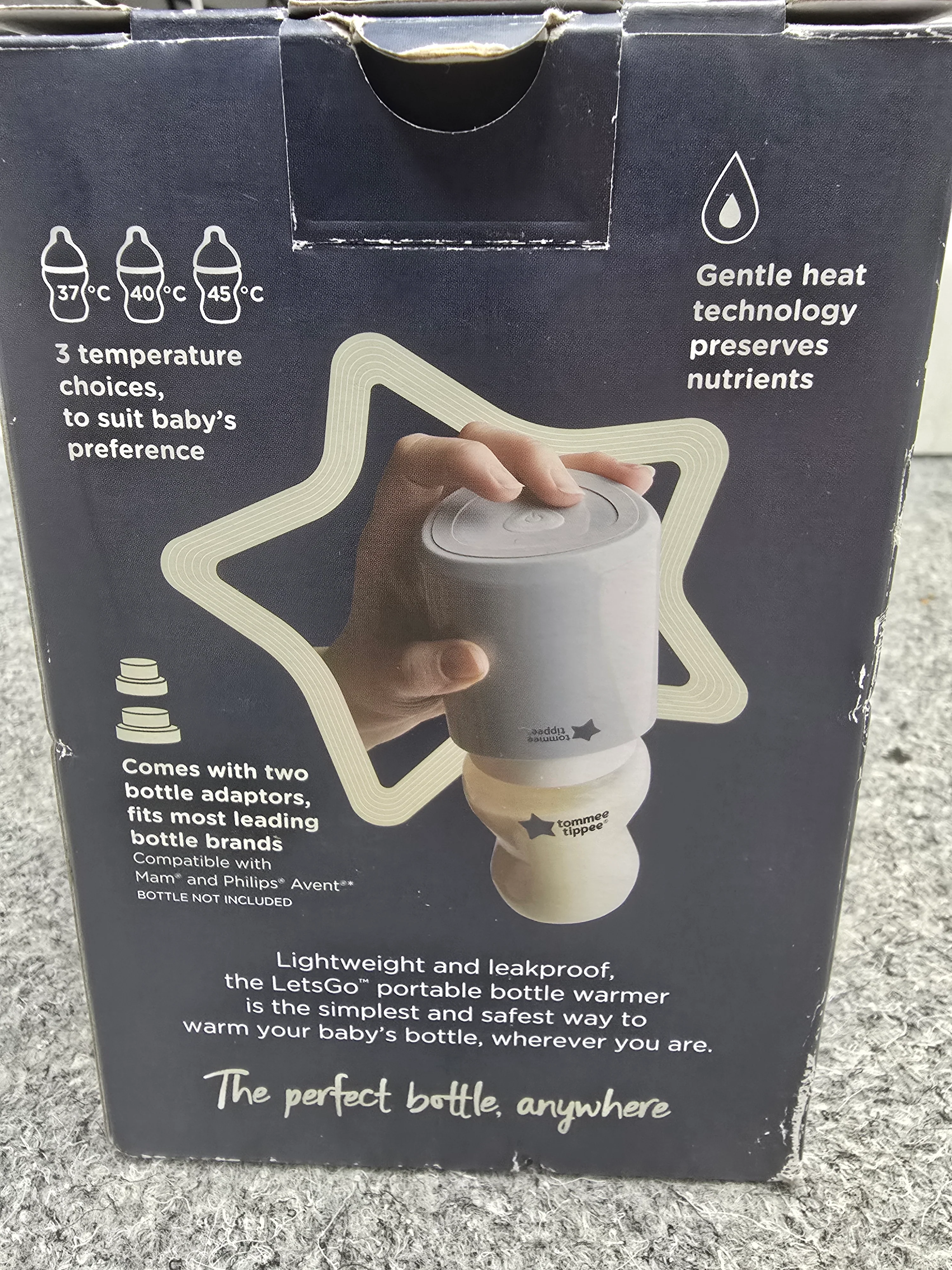 Tommee Tippee Let's Go Portable Baby Bottle Warmer - Image 3