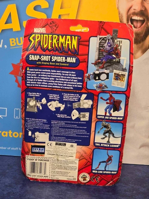 Toybiz Snapshot Spiderman 2004 - Image 2