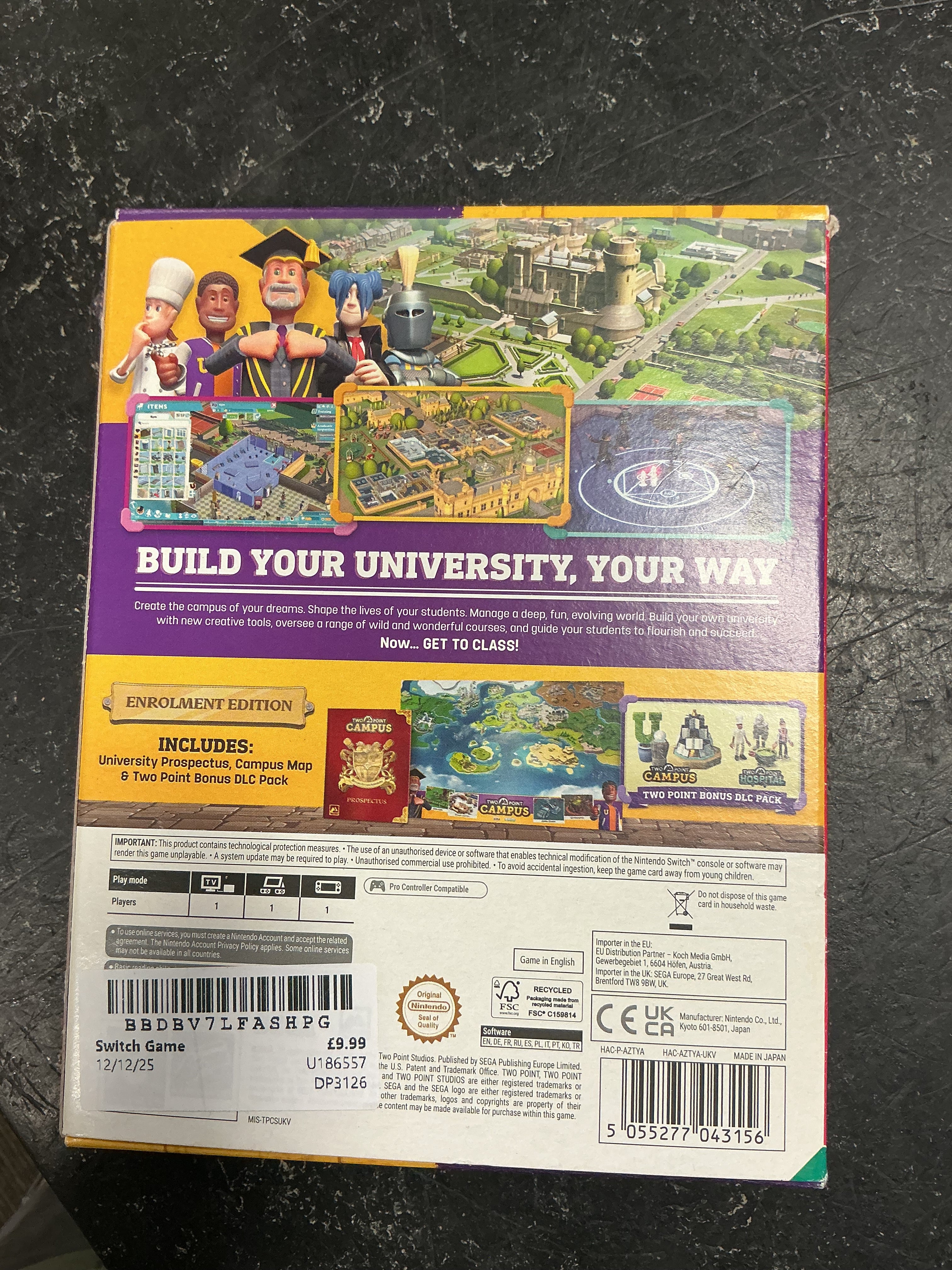 Two Point Campus Enrolment Edition Nintendo Switch - Image 3