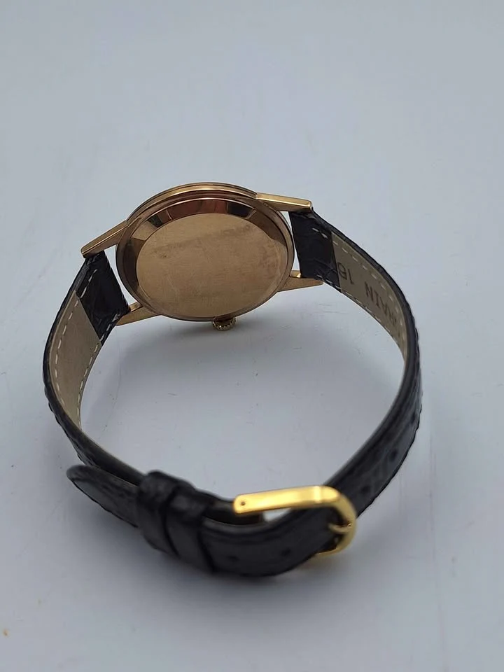 Uno Incabloc Red Star Vintage Manual Wind Up Watch With 9ct Case - Approx 6 Grams - Unboxed - Image 4