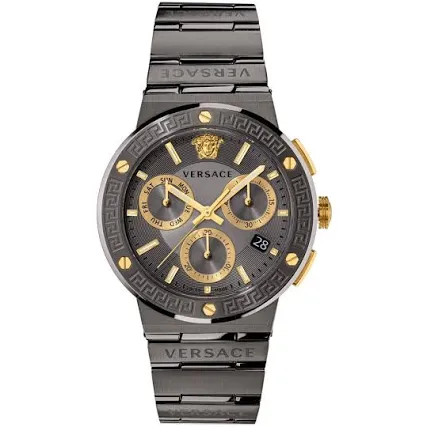 Versace Greca Logo Men's Watch