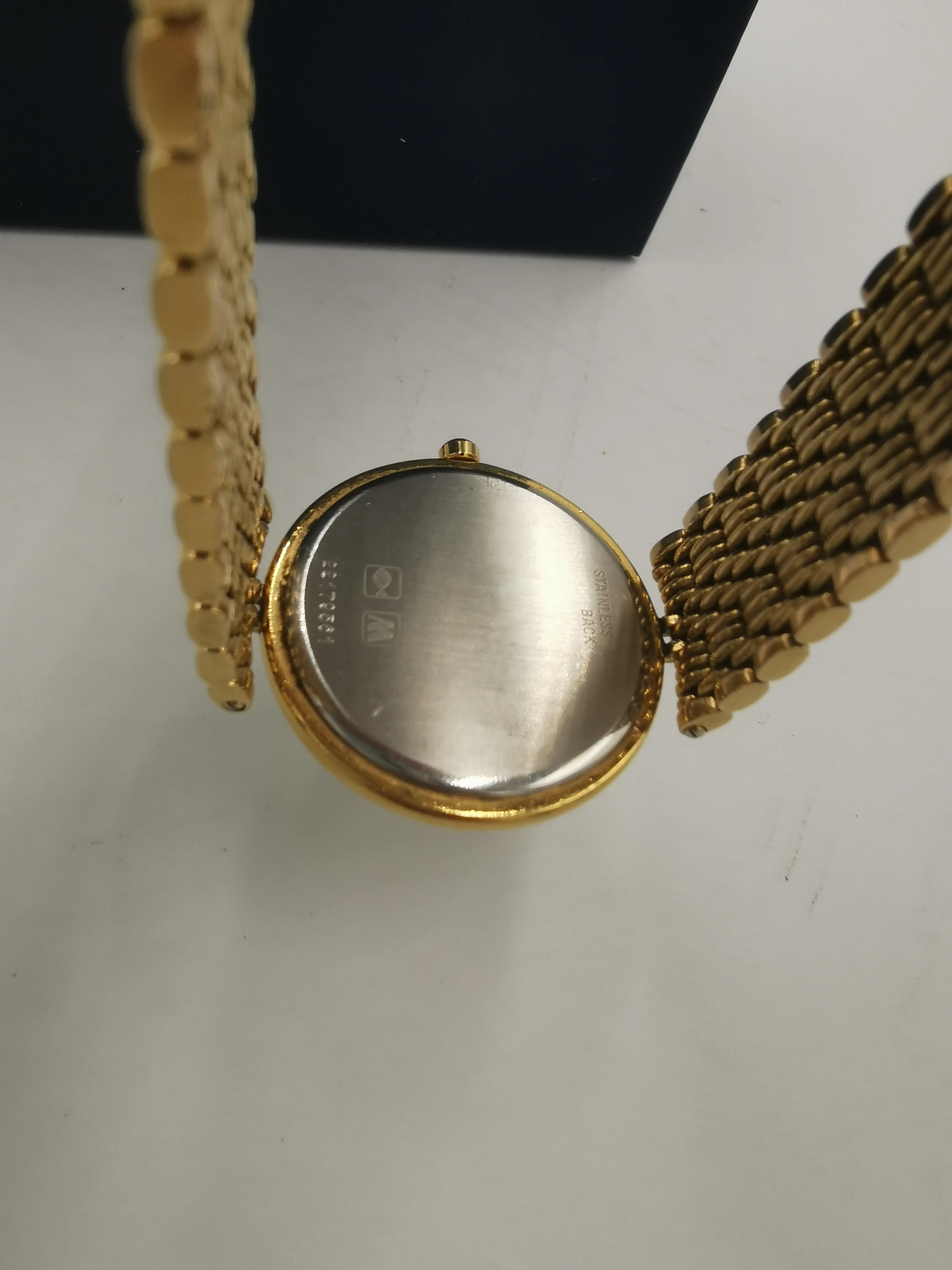 Vintage Longines Quartz Gold Plated (9K) Watch, Stainless Steel Back - Image 4