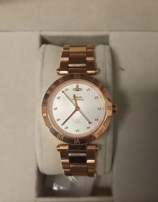 Vivienne Westwood VV206SLRS Montagu Rose Gold-Plated Watch - Image 2