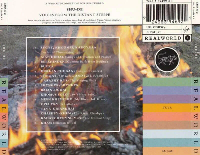 Voices from The Distant Steppe - Shu-De - CD - Image 2