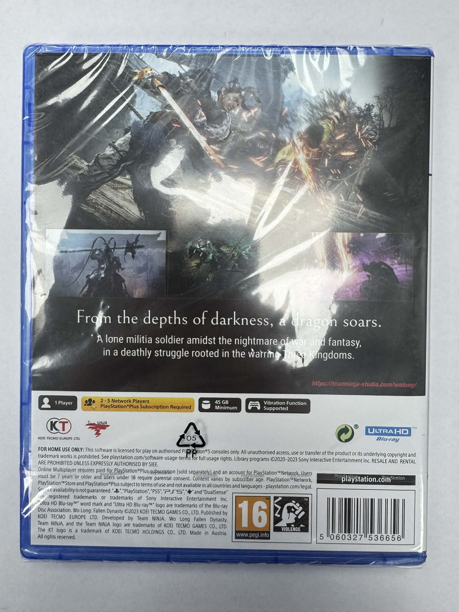WO LONG: FALLEN DYNASTY PS5 - Image 2