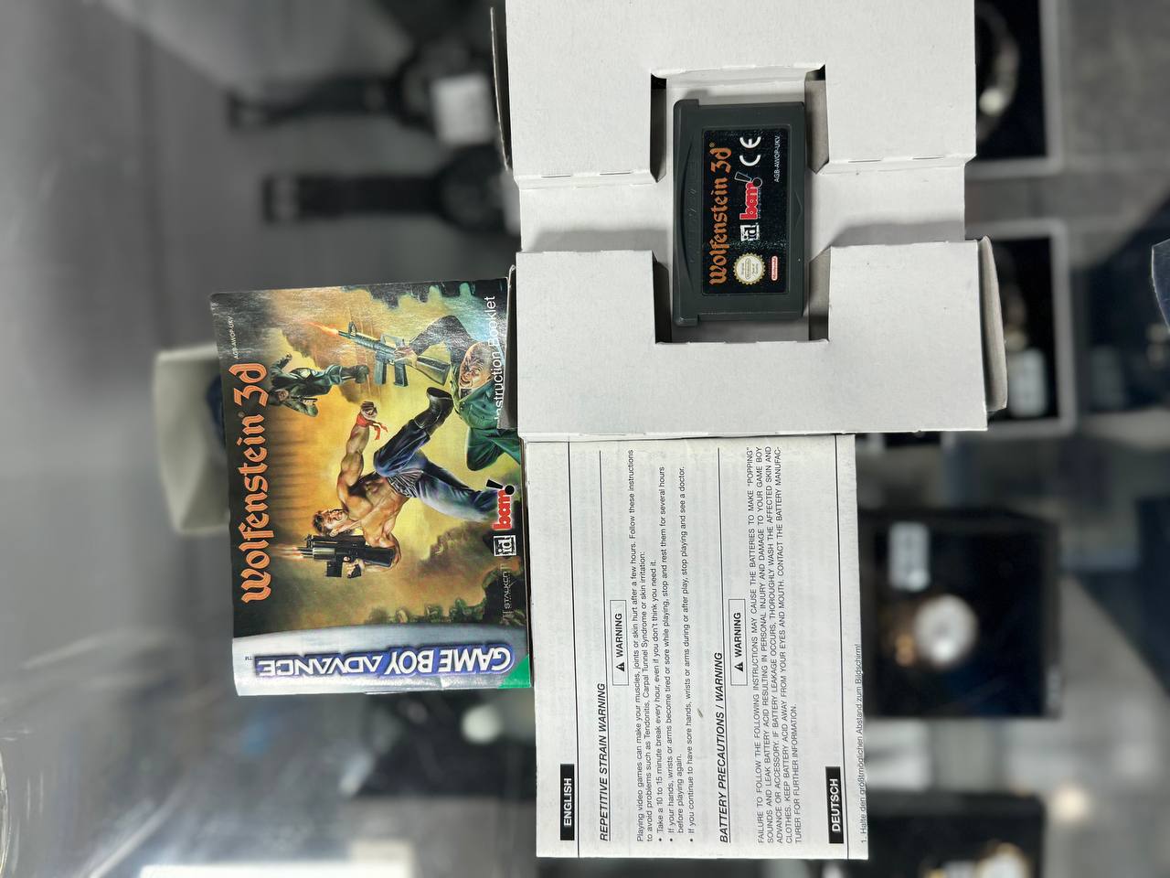Wolfenstein 3d Nintendo Gameboy Advance Game ** Collection Only - Wythenshawe ** - Image 3