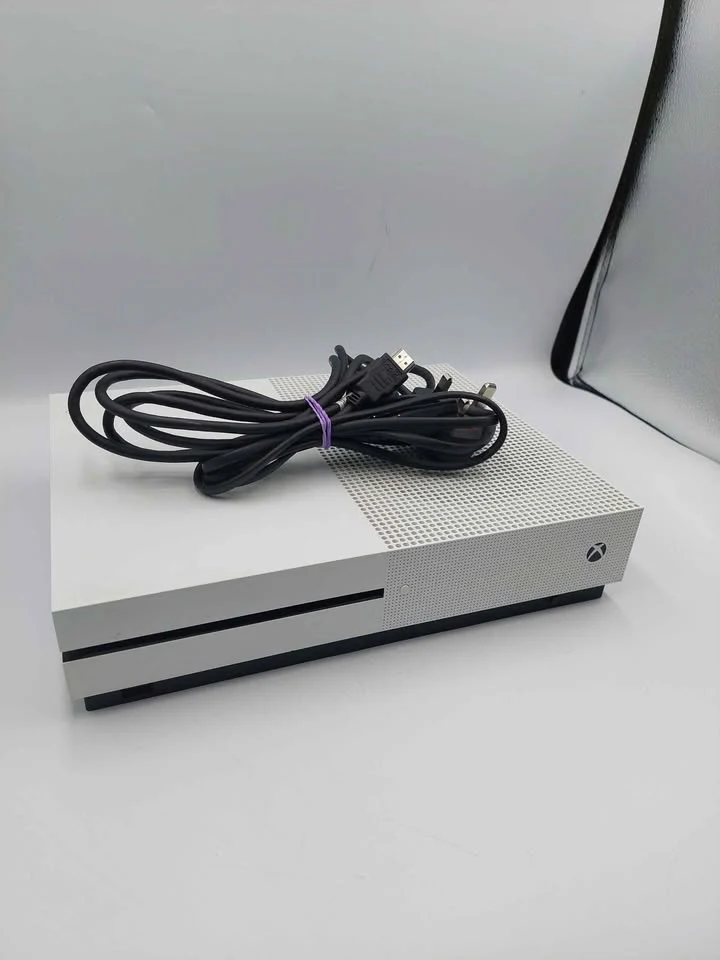 Xbox One S Console, 500GB, White, Unboxed- NO PAD - Image 4