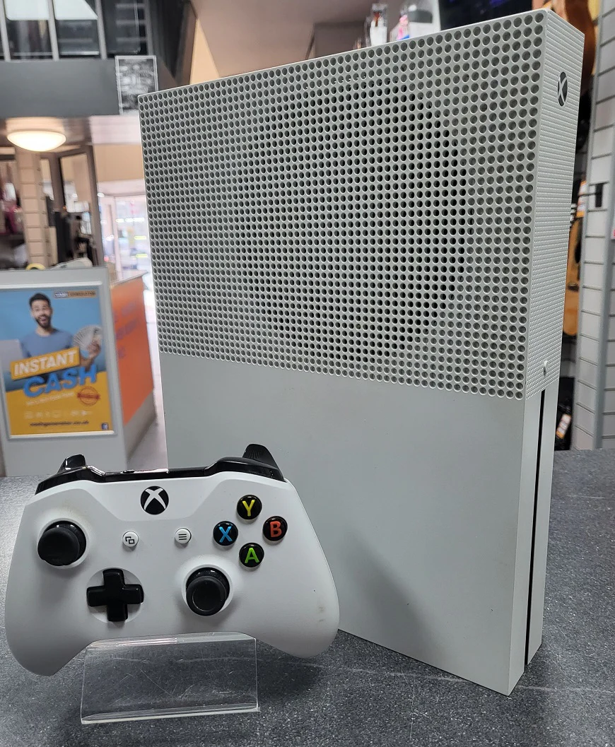 Xbox One S Console - 500GB - White - With Controller - Unboxed