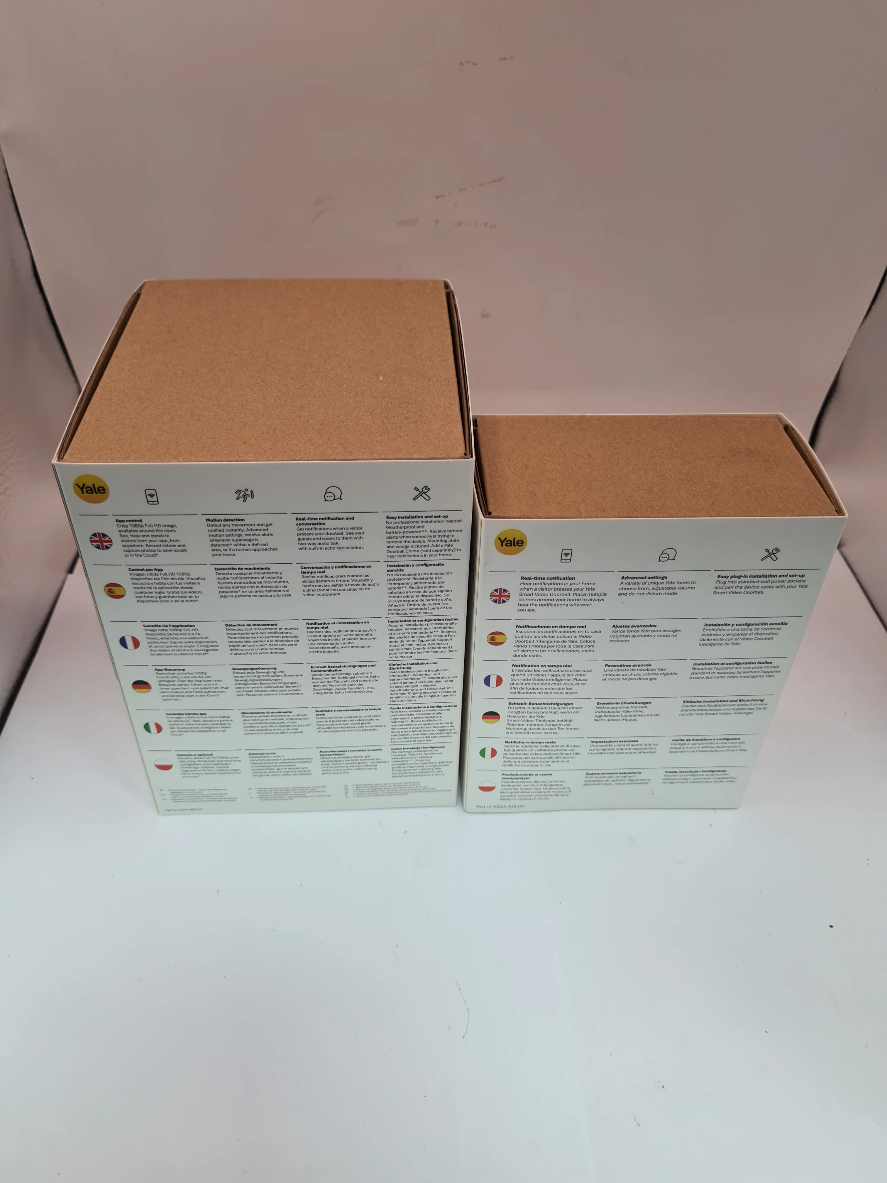 Yale Doorbell White Hybrid Video doorbell WITH CHIME NEW SEALED IN BOX - Image 3