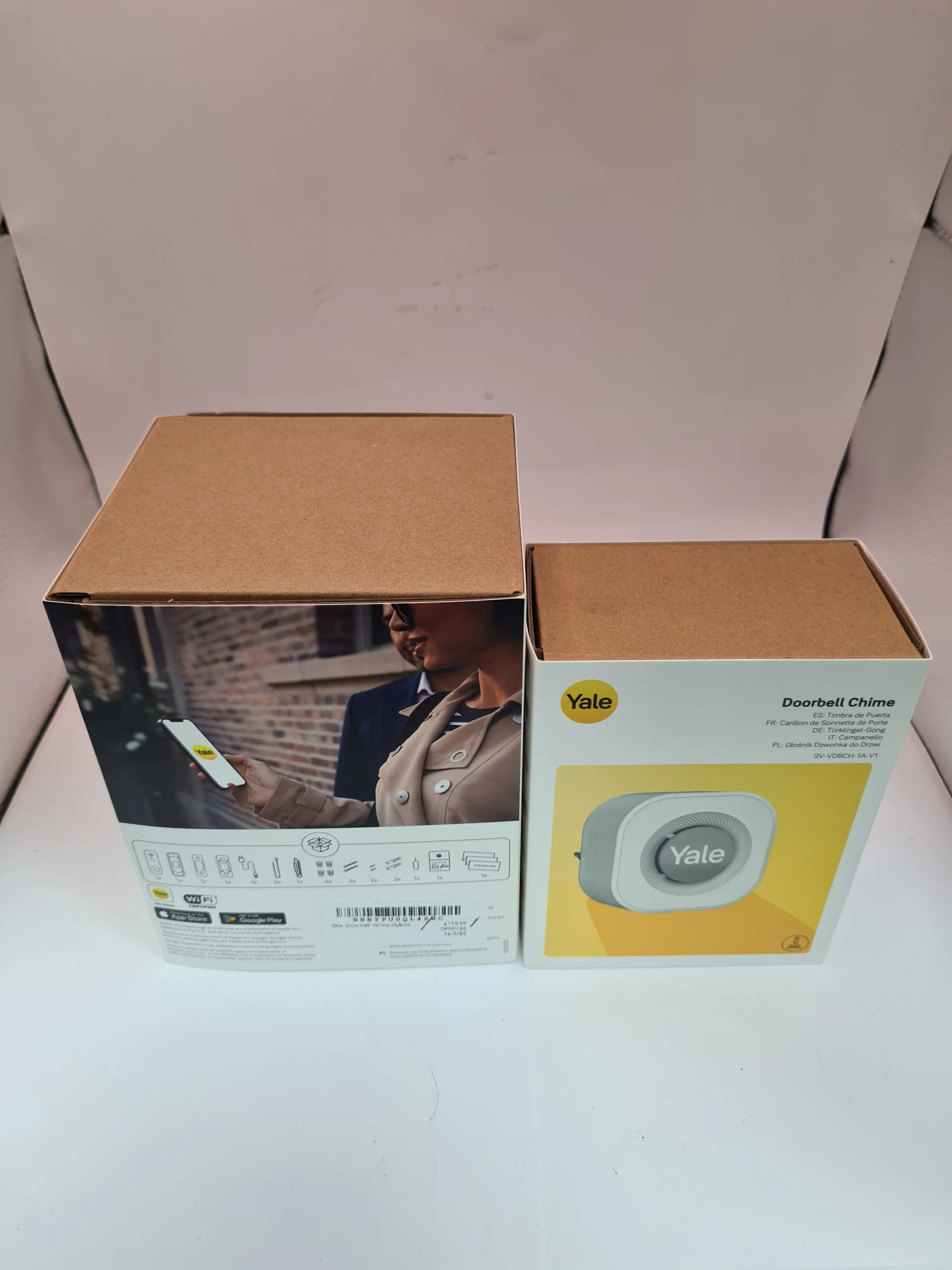Yale Doorbell White Hybrid Video doorbell WITH CHIME NEW SEALED IN BOX - Image 4