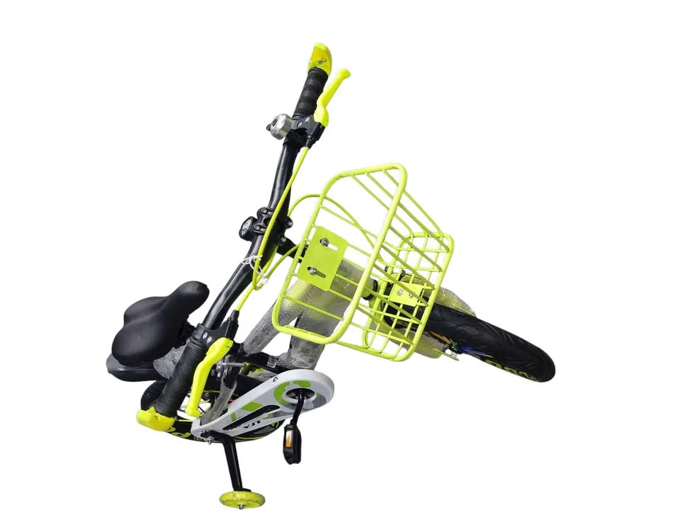 YJT A6 14" Children's Mountain Bike - Neon Yellow & Black **BRAND NEW** - Image 4